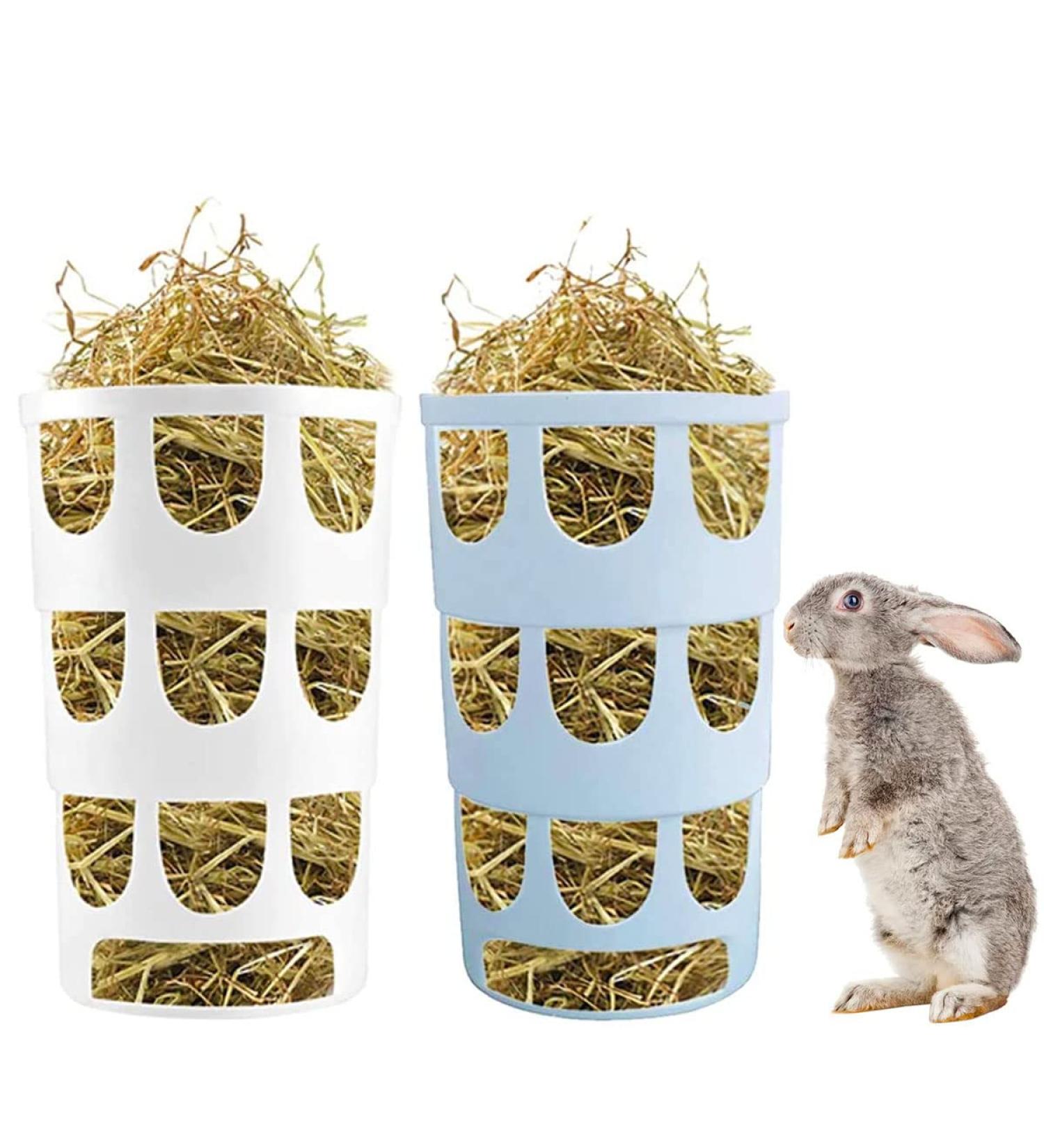 Small Animal Feeder DBAILY 2PCS Guinea Pig Cage Feeding Basket Rabbit Hay Manger Feeder Station Hay Crib Feeding Container Small Animals Food Hay Rack Multiple Angles Feeding Food Bin Bowl Chinchilla - Buy Online on GoSupps.com