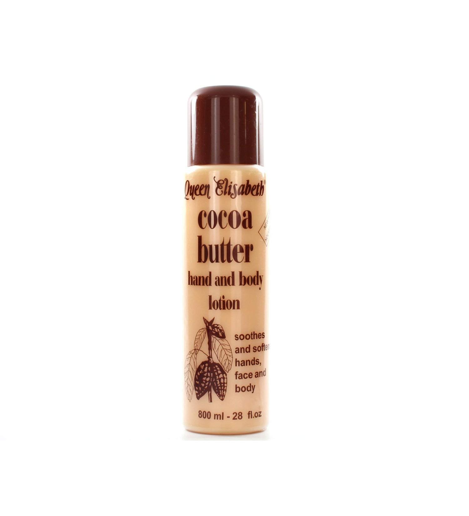 Queen Elisabeth Cocoa Butter Hand and Body Lotion 800ml