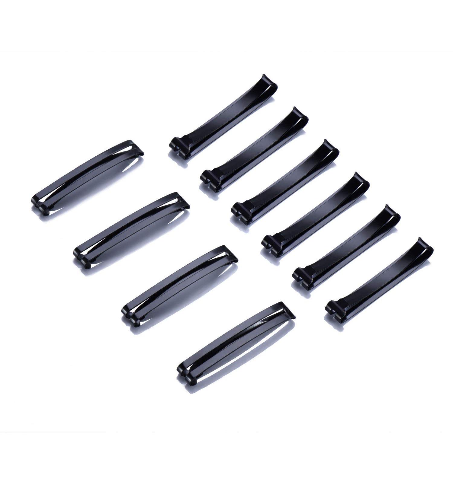 Pack of 24 Black Metal Hair Barrettes Clips for Girls and Women - No-Slip Grip, Stay Tight Hold - Buy Online on GoSupps.com