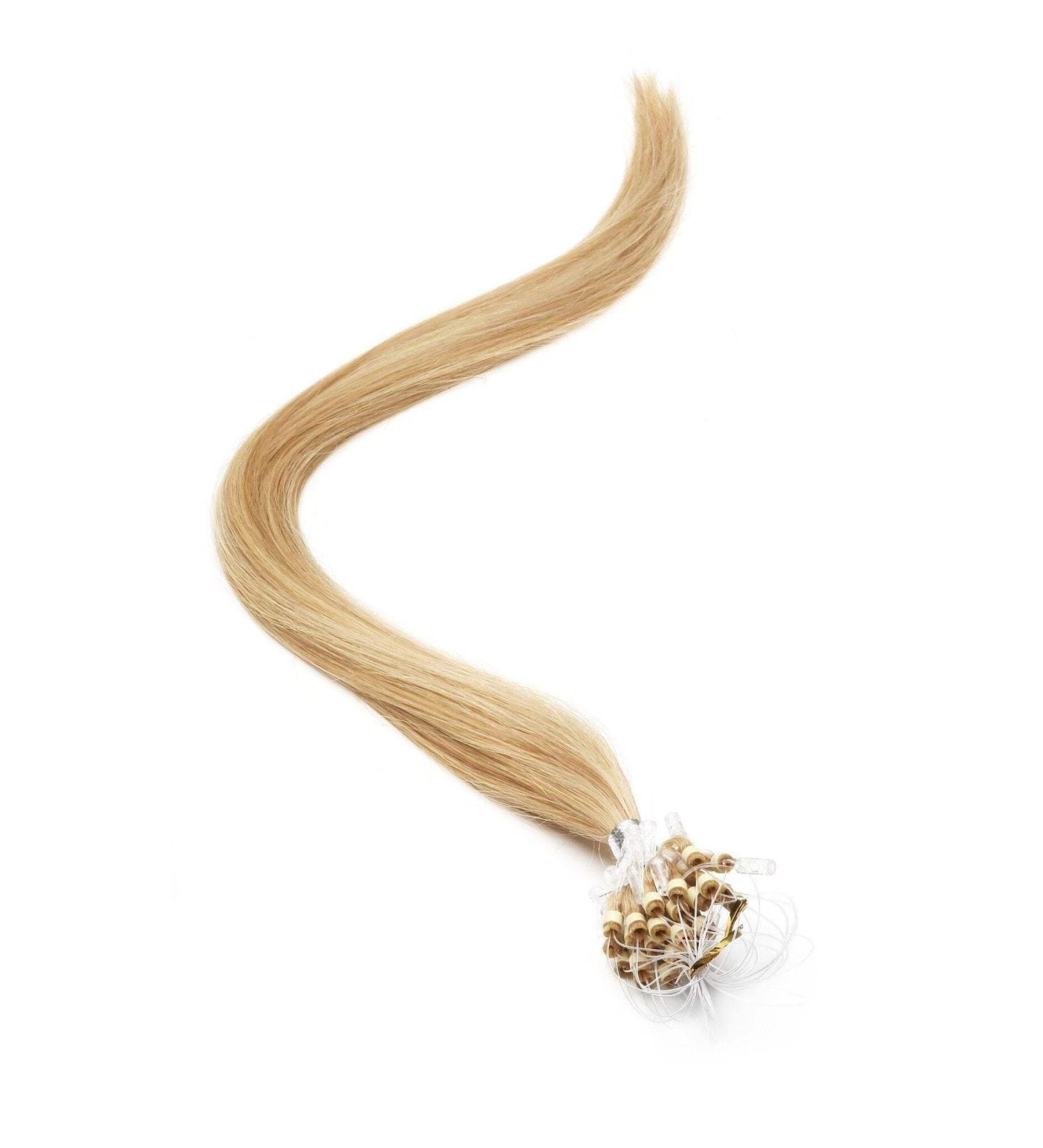 Micro Ring/Micro Loop/Micro Bead Hair Extensions 18" Blondest Bronze/Blonde (22/27) American Pride