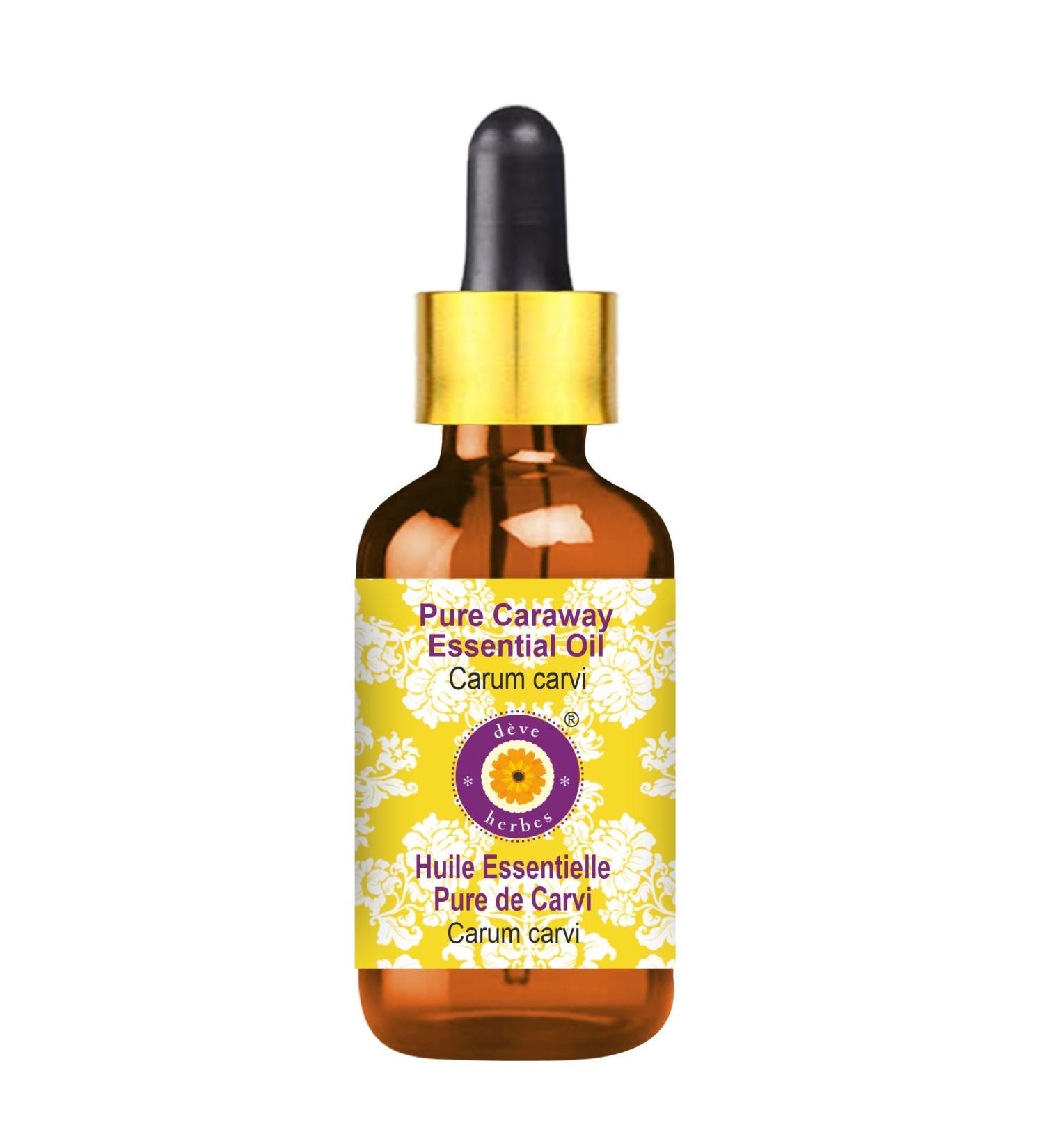 Buy Deve Herbes Pure Caraway Essential Oil 15ml with Dropper | International Shipping - Buy Online on GoSupps.com