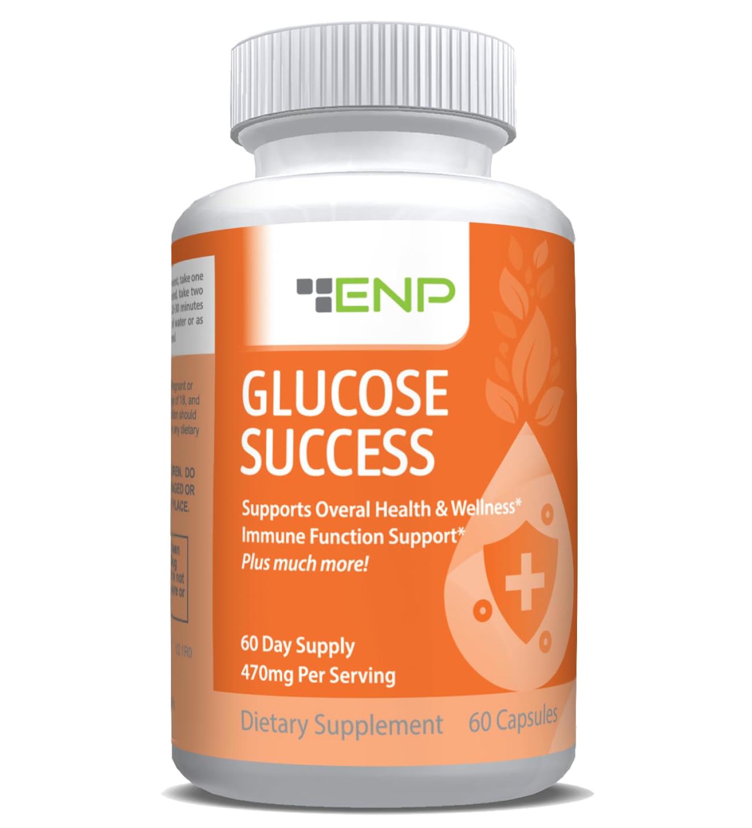 ENP Glucose Success | with Cinnamon Gymnema Sylvestre and Bitter Melon 60ct