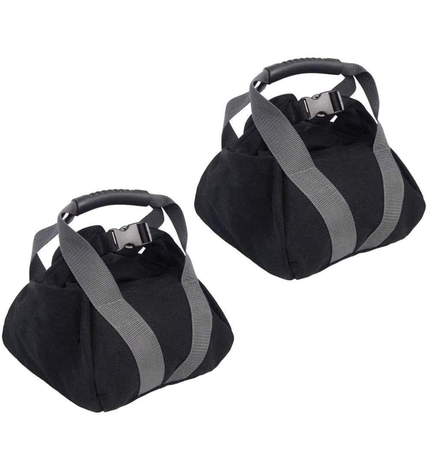 Adjustable Canvas Kettlebell Sandbag Set for Home Yoga and Fitness Training - Buy Online on GoSupps.com
