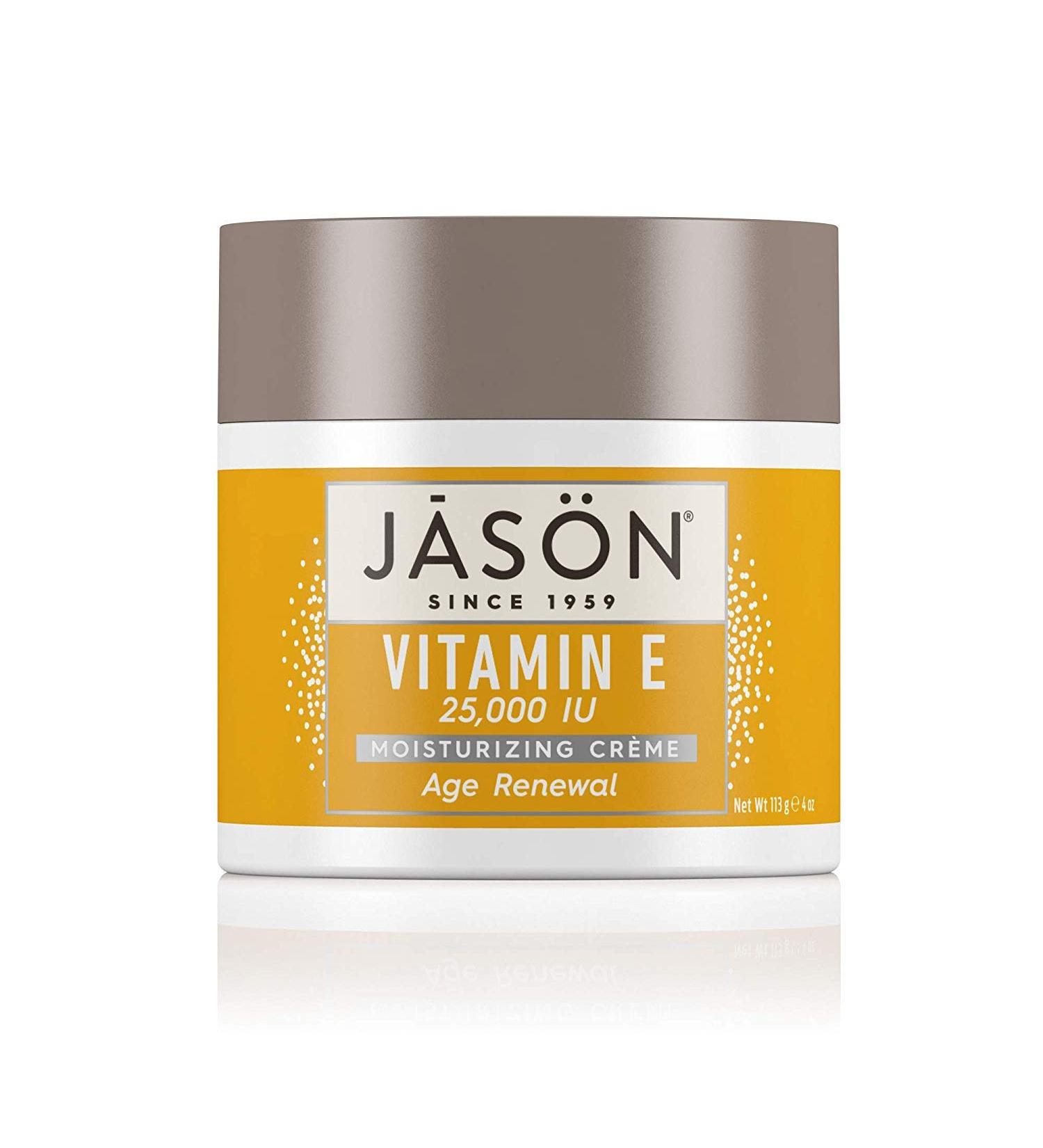 Jason Vitamin E 25,000 Age Renewal Moisturizing Cr me - 4 oz - Buy Online on GoSupps.com