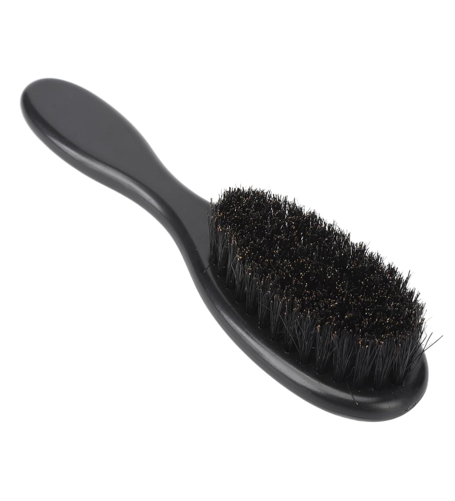 Premium Oval Beard Brush for Men | Vegan Fiber | Perfect for All Styles | Exceptional Quality & Cleaning for Broken Beard - Buy Online on GoSupps.com