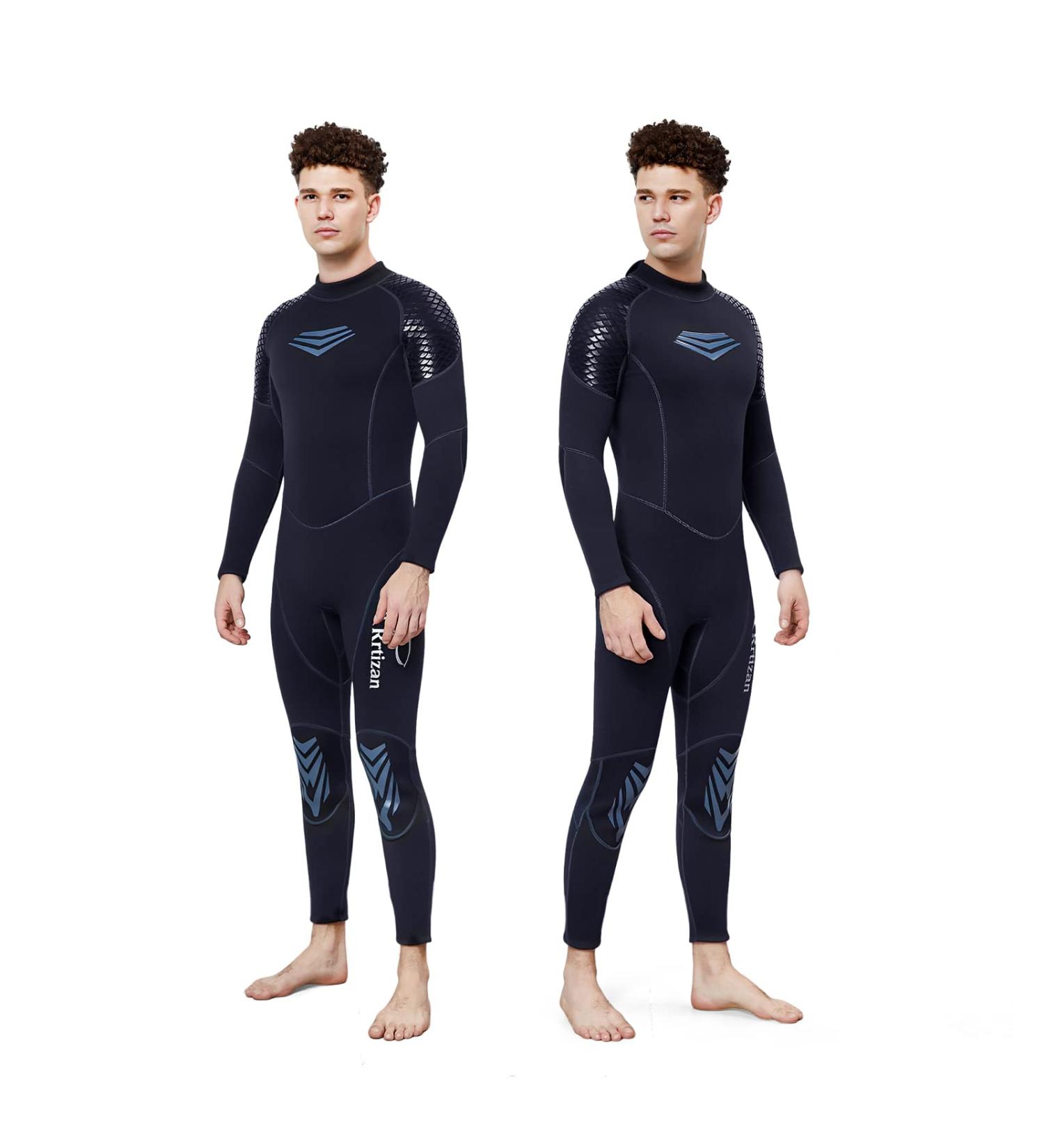 Rrtizan 3mm Men's Wetsuit - Full Body Diving Suit for Cold Water Activities - Buy Online on GoSupps.com