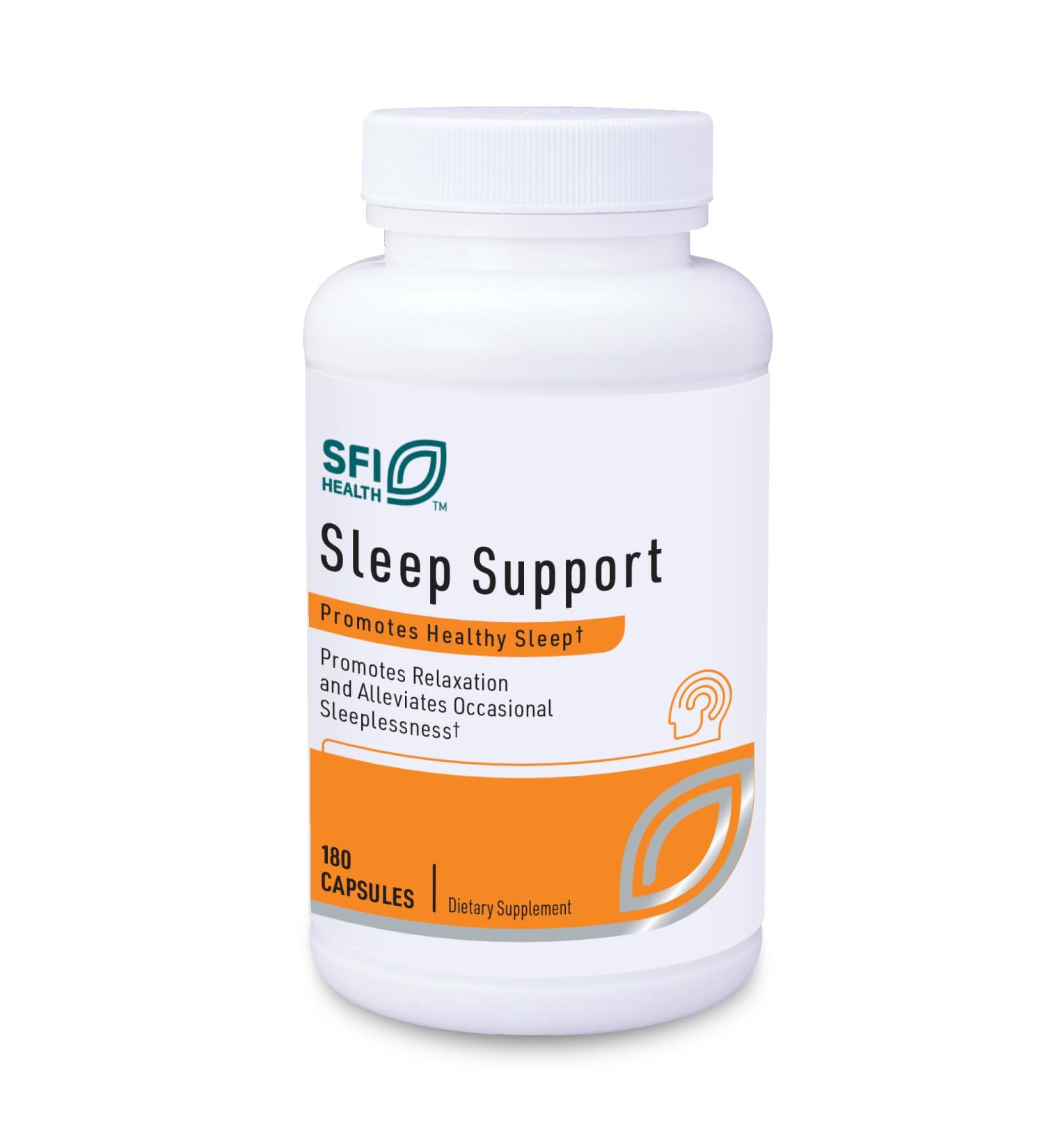 SFI Health Klaire Labs Stress Support Complex - Adaptogenic Blend with GABA, L-theanine & Valerian, No Dairy or Wheat (180 Capsules) - Buy Online on GoSupps.com