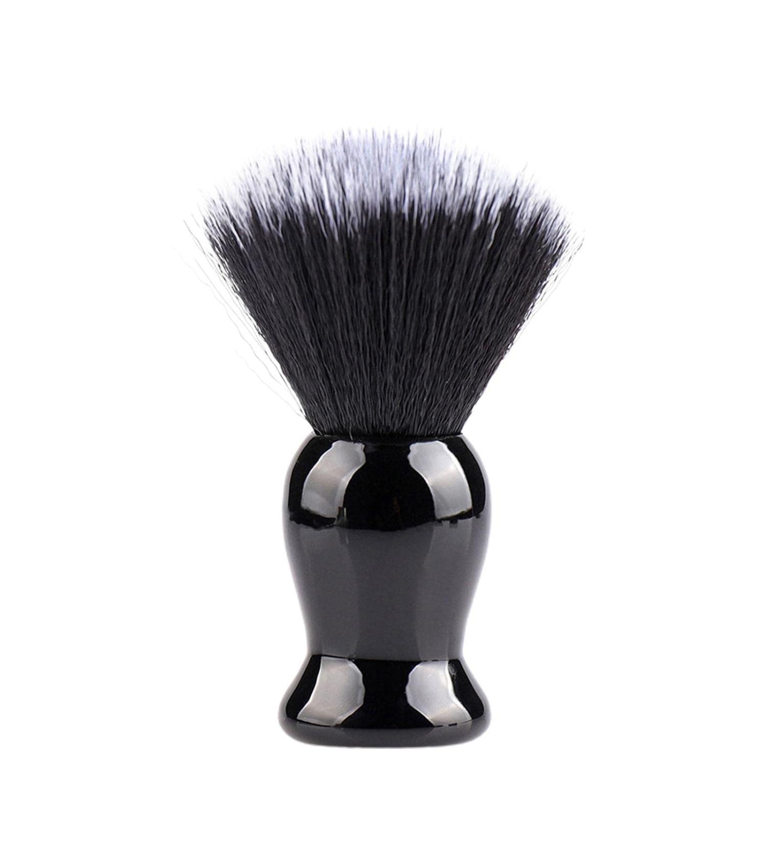 NIKTULE Razor Brush for Men - Portable Beard Brush & Facial Cleaning Tool for Shaving Foam | Premium Beauty Essentials - Buy Online on GoSupps.com