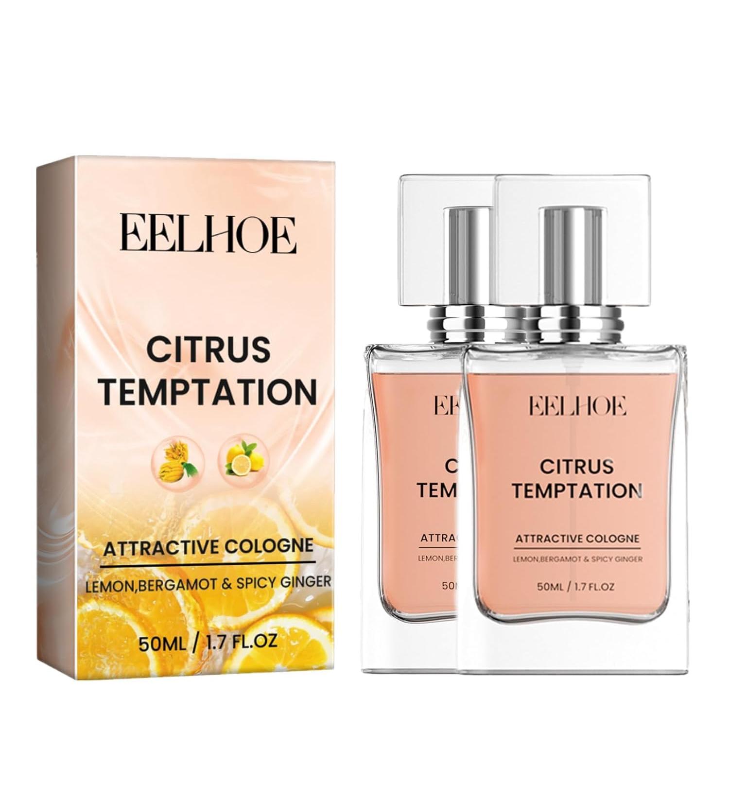 2024 New Cologne for Men Pheromone Cologne for Men Cologne Fragrances for Men with Pheromones Men's Pheromone Cologne to Attract Woman (50ML) (CITRUS TEMPTATION-2 Pack) - Buy Online on GoSupps.com