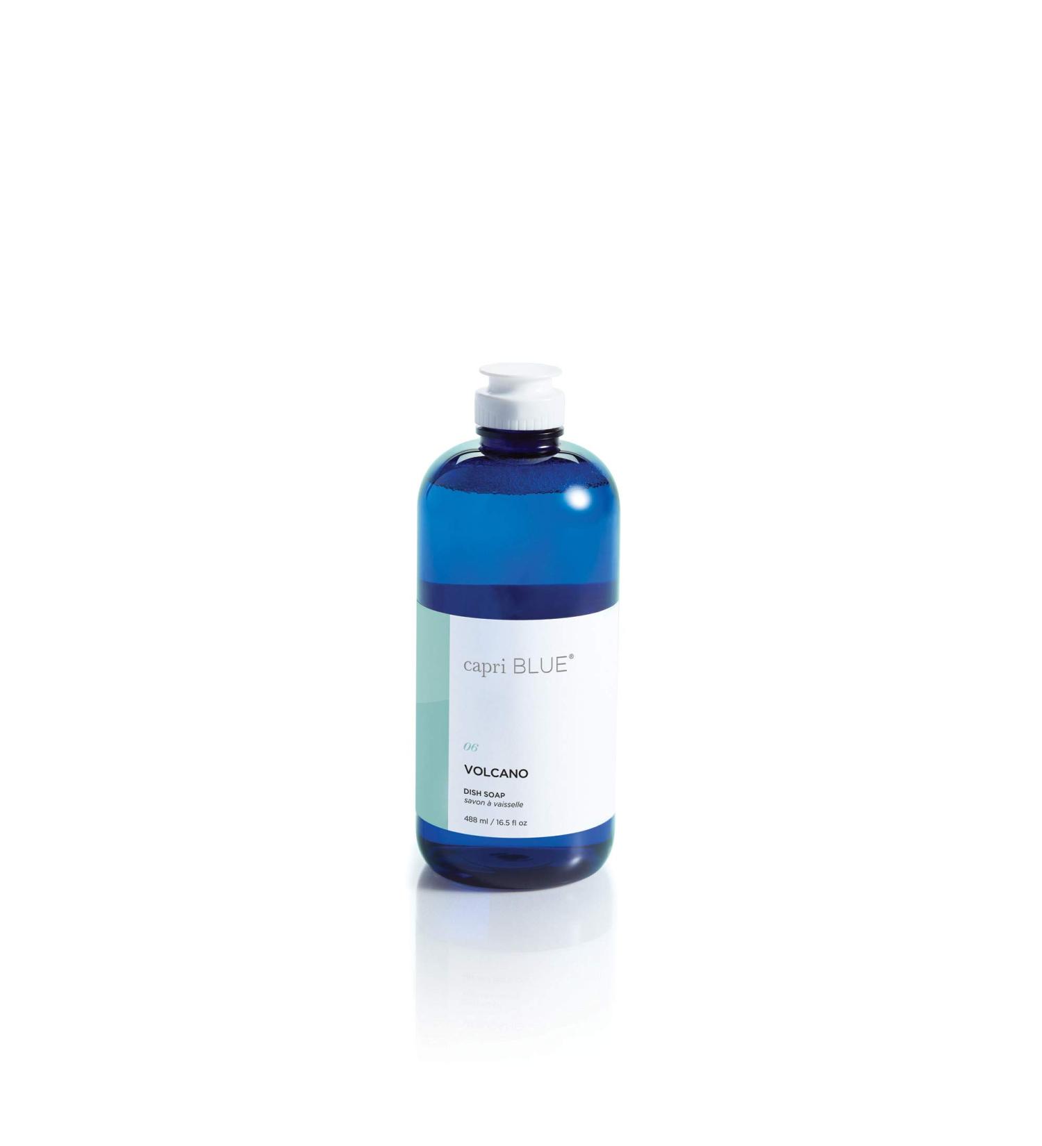 Capri Blue Volcano Dish Soap - Vegan & Cruelty Free Liquid Soap - Non-Toxic Scented Dishwashing Refills (16.5 fl oz) for Eco-Friendly Cleaning - Buy Online on GoSupps.com