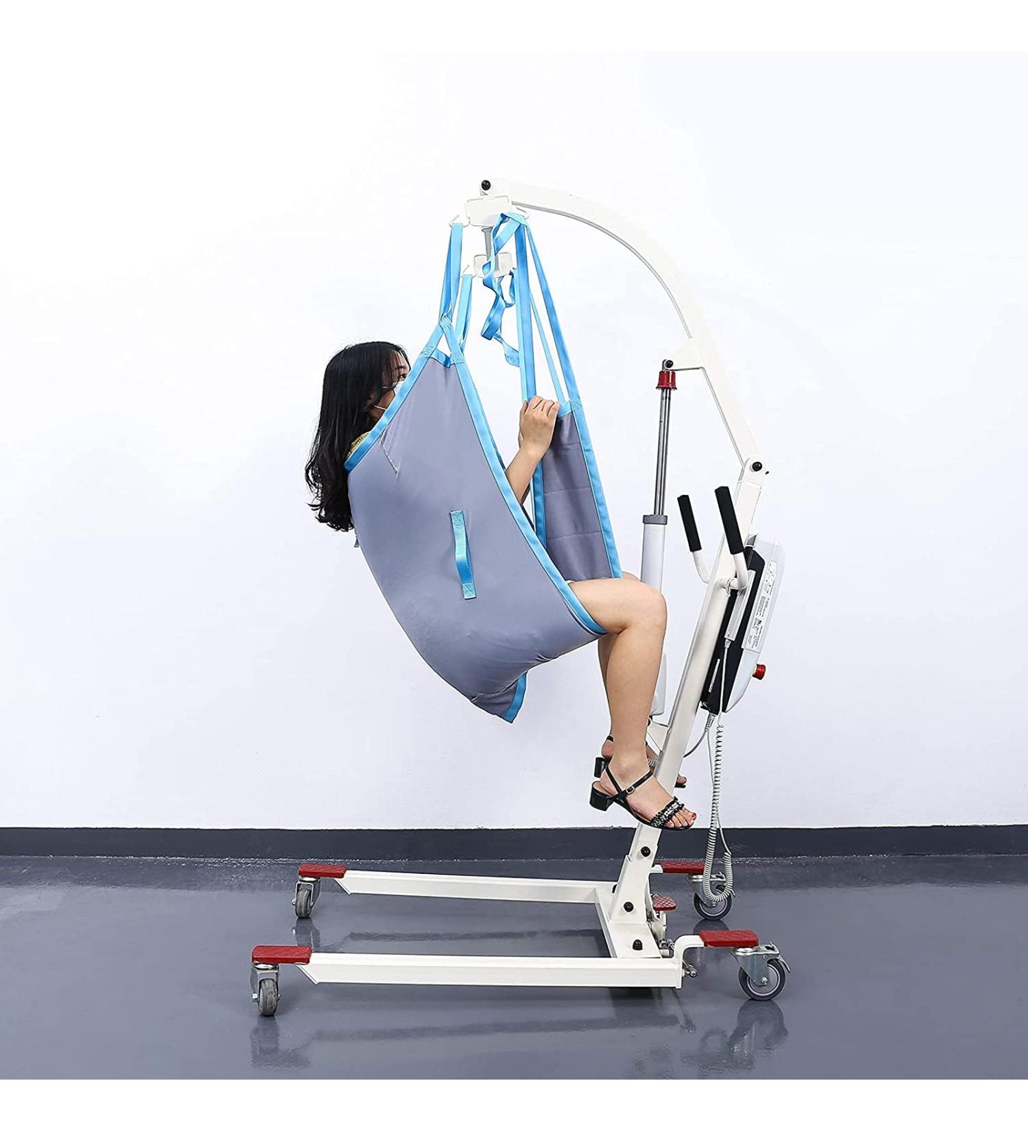 Patient Lift Sling Adjustable Full Body Transfer Belt Moving Assist for Elderly Disabled and Bedridden Max 600lb Weight Capacity - Buy Online on GoSupps.com