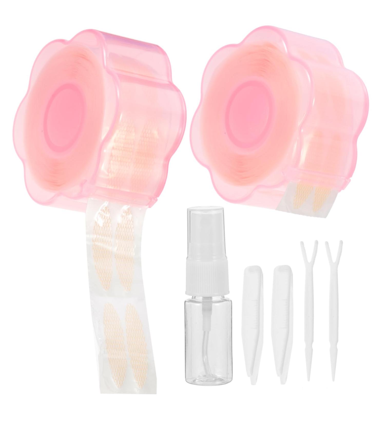SKISUNO Girl Eyelid Sticker 1 Set Lace Double Eyelid Sticker Lifting Belt Invisible Eyelid Tape Makeup Invisible Eyelid Sticker 5.3x5.3cm As Shown - Buy Online on GoSupps.com