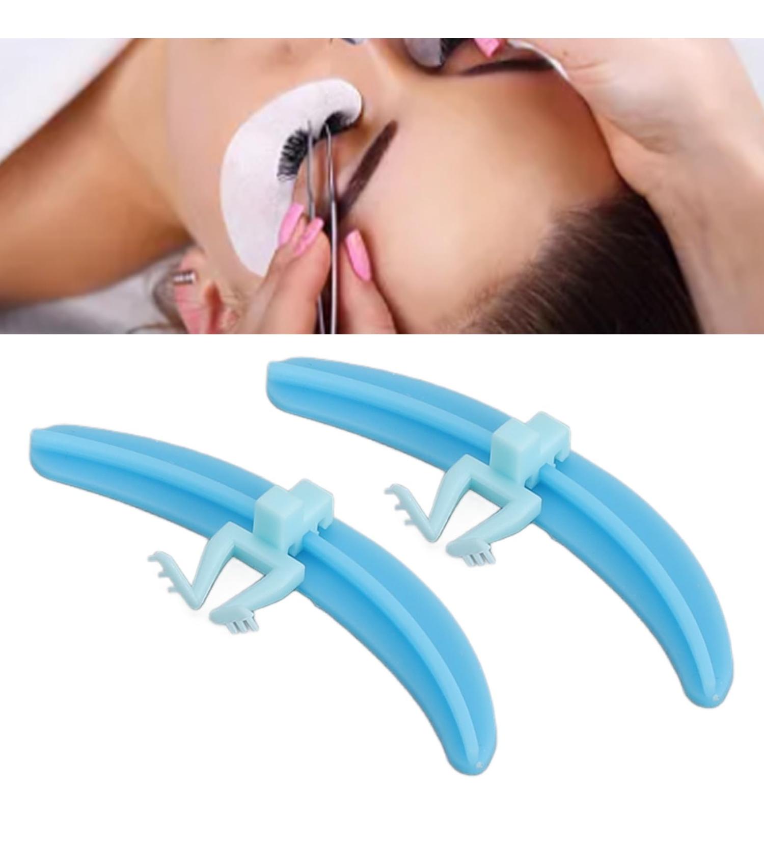 Reusable Eyelash Separator Tool with Silicone Base | Professional Lash Extension Separator for Beauty Salons | Blue Silicone Lash Separator - Buy Online on GoSupps.com