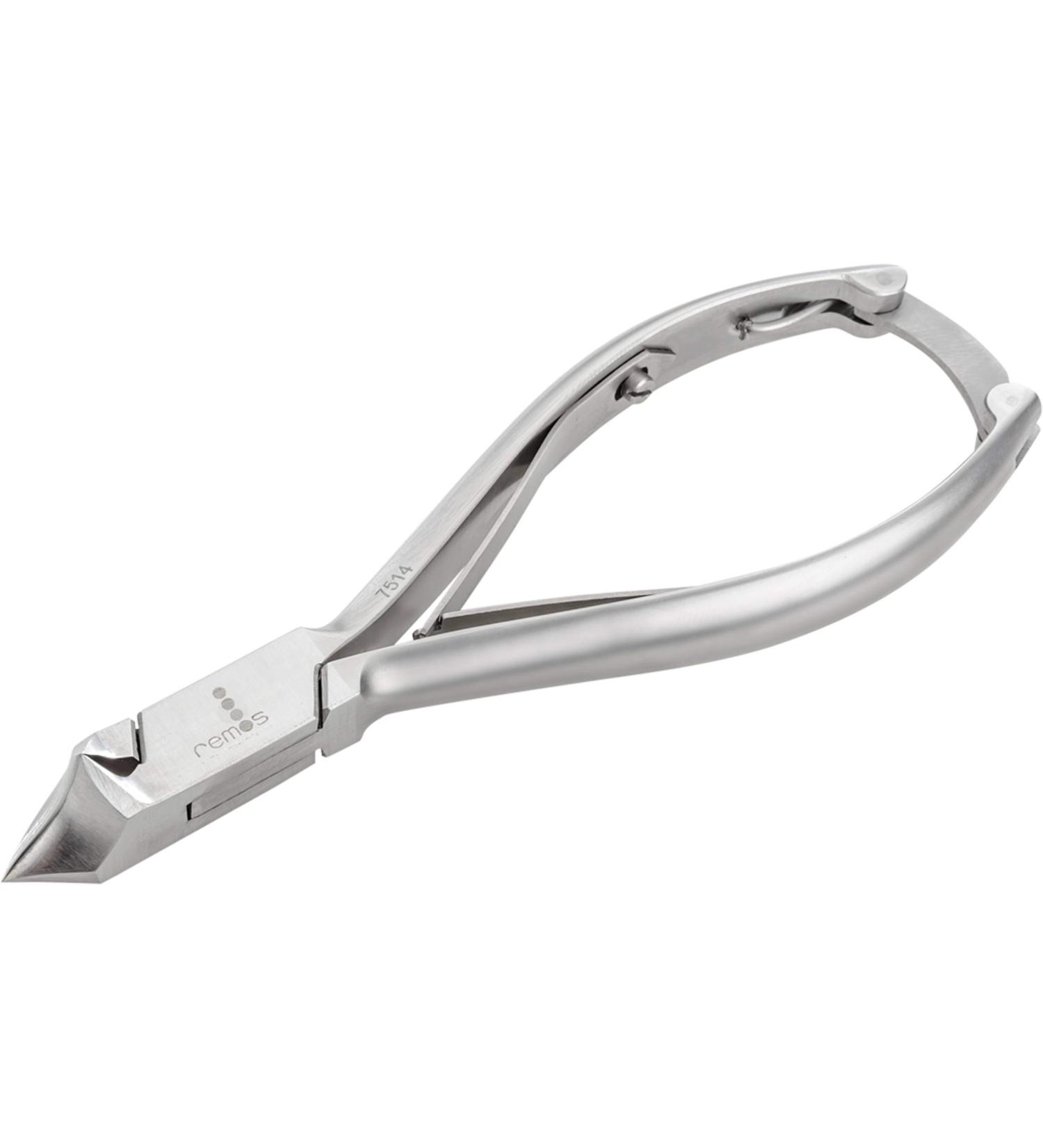 REMOS Nail Pliers with Two Tips Made of Stainless Steel - for Thick toenails 14 cm - Buy Online on GoSupps.com