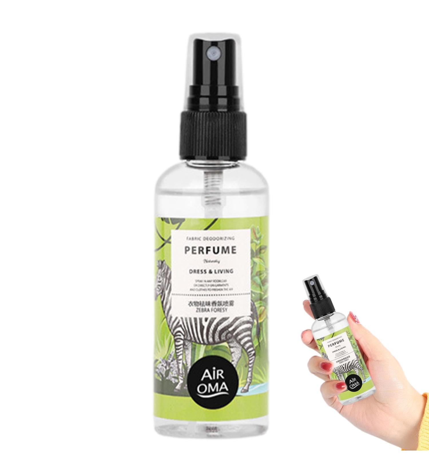 Clothing Odor Eliminator Spray 100ml Natural Fabric Spray and Odor Eliminator Mist | Aromatherapy Home Fragrance Portable Air Freshener for Bathroom Fabric Laundry Refreshing - Buy Online on GoSupps.com