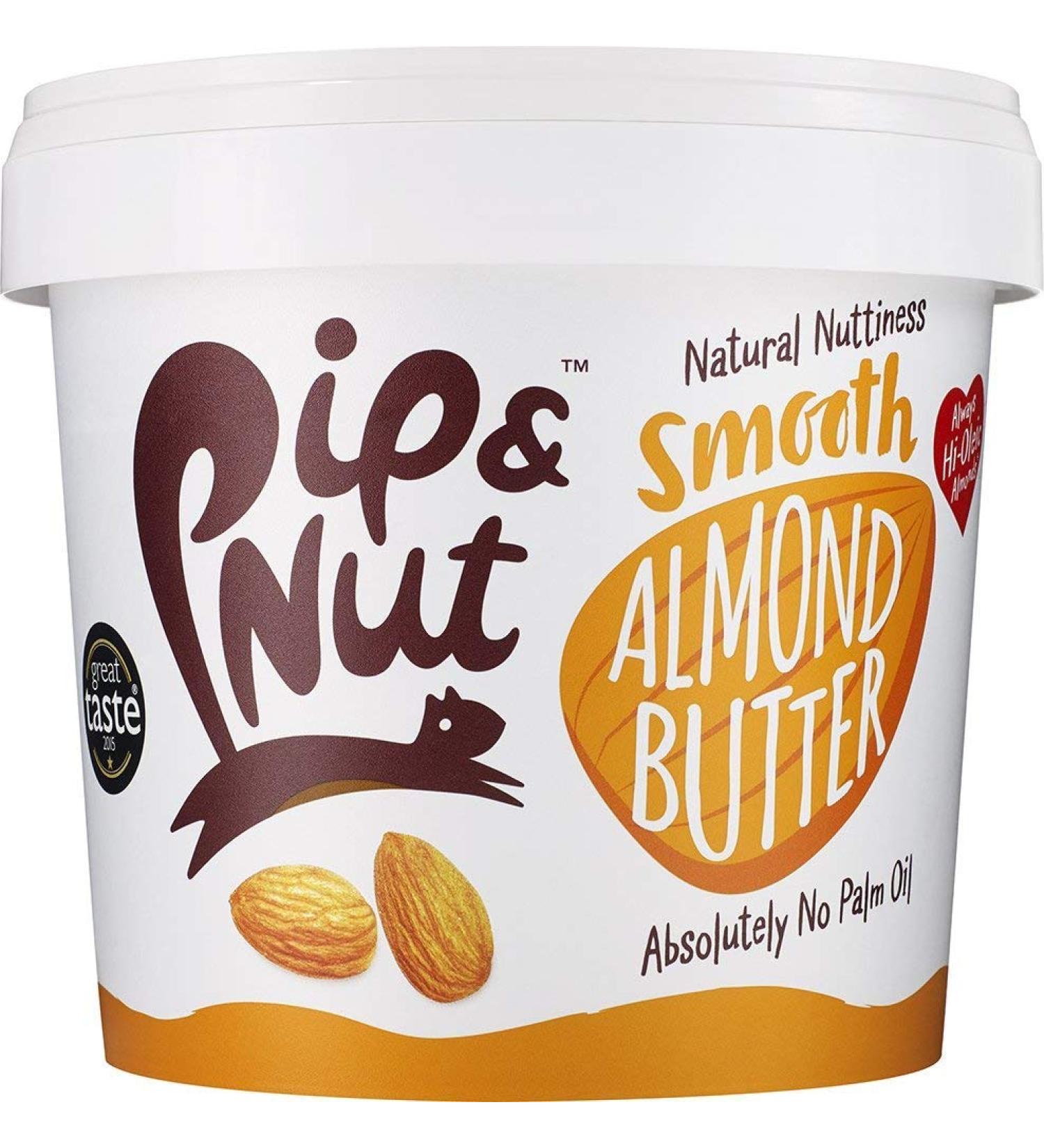 Pip & Nut Pip& Nut Smooth Almond Butter 1 kg (pack of 6)