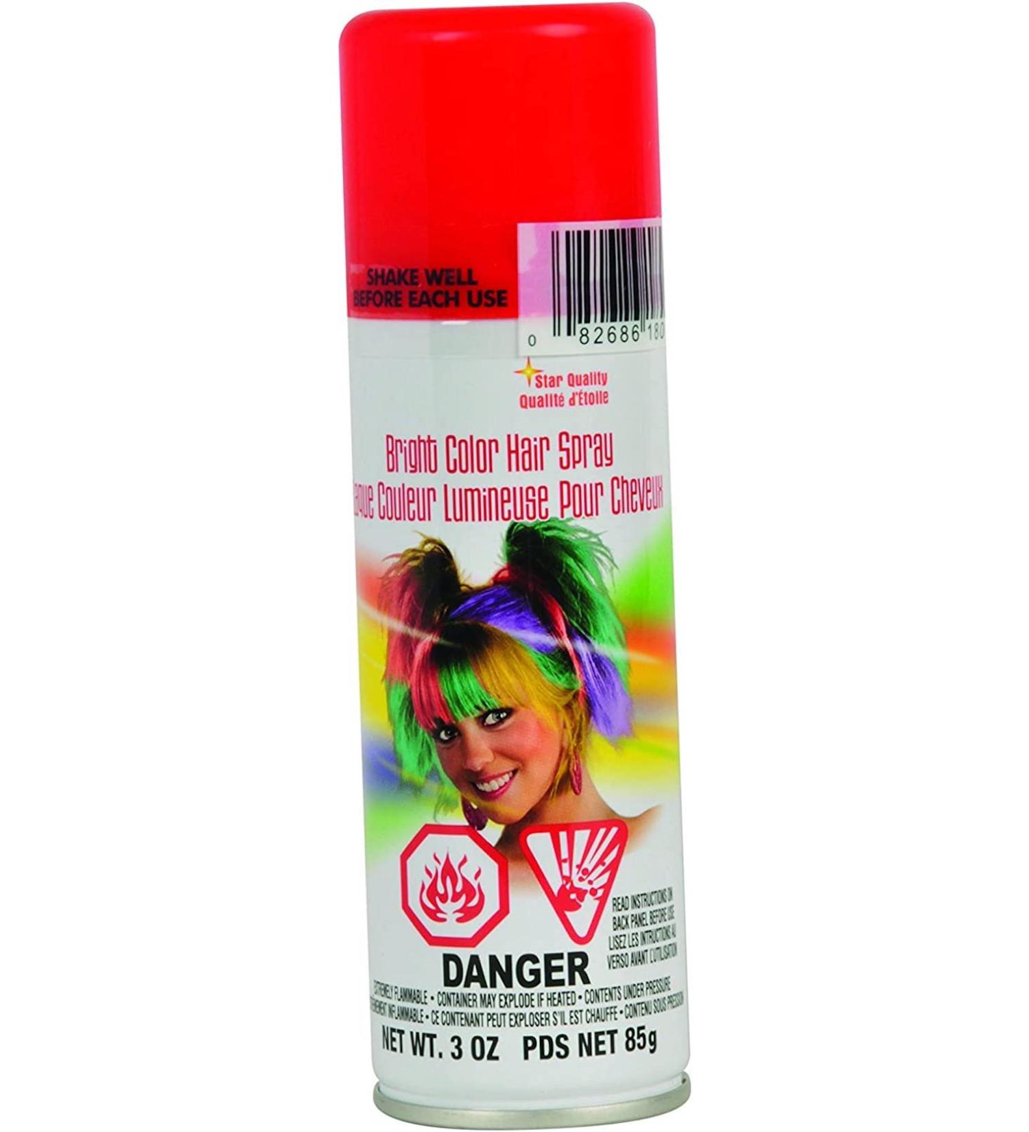Rubie's Bright Color Hairspray, Red