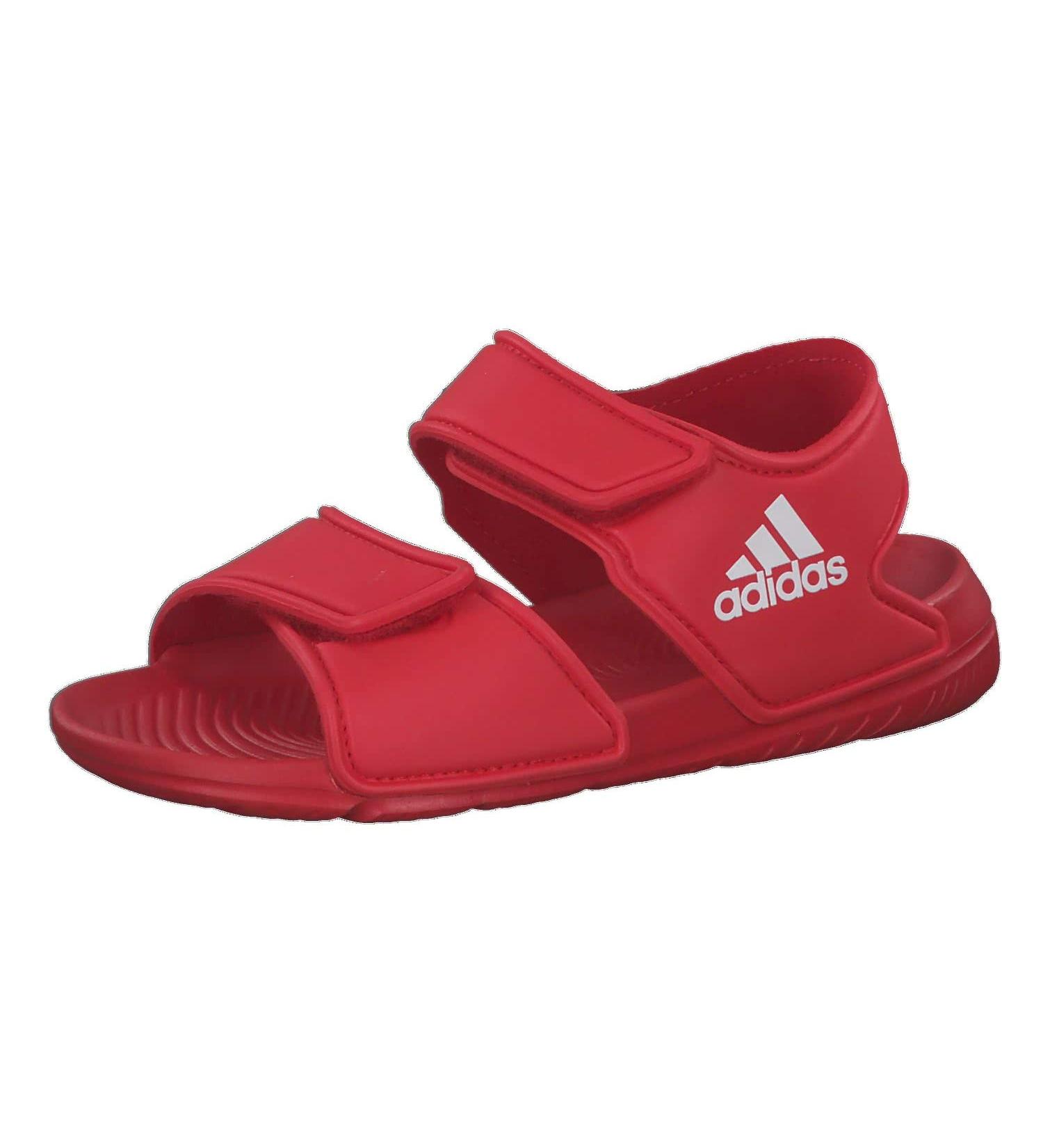 adidas Unisex Kids Altaswim Beach & Pool Shoes - 1 UK - Scarlet/White - Buy Online on GoSupps.com