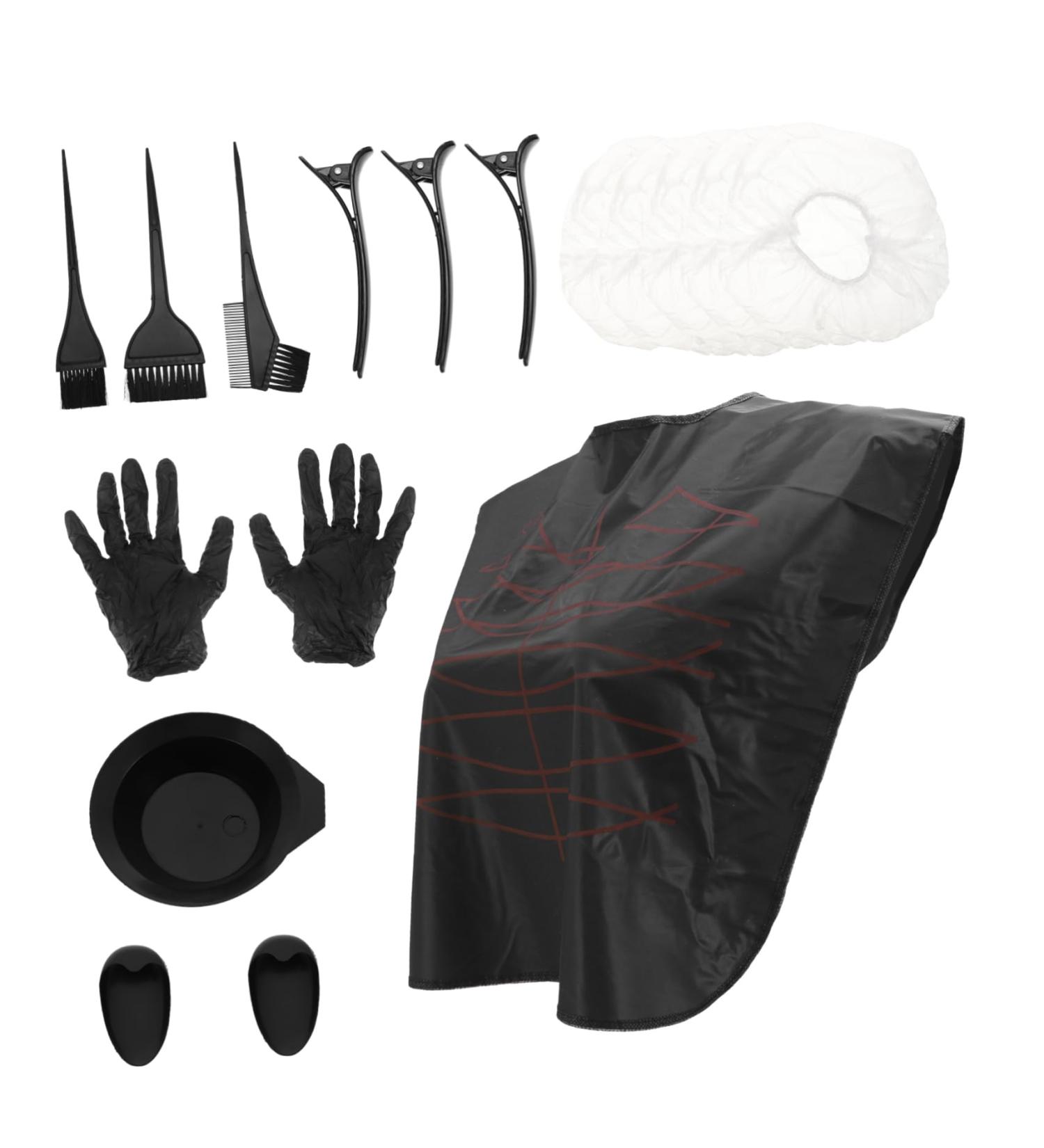 Didiseaon 1 Set Hair Coloring Tools Hair Mixing Bowl Diy Kits Salon Hair Dying Kit Hair Coloring Comb Hair Tinting Bowl Hair Coloring Supplies Hair Comb Plastic Hair Dye 20.5x6cm Black - Buy Online on GoSupps.com