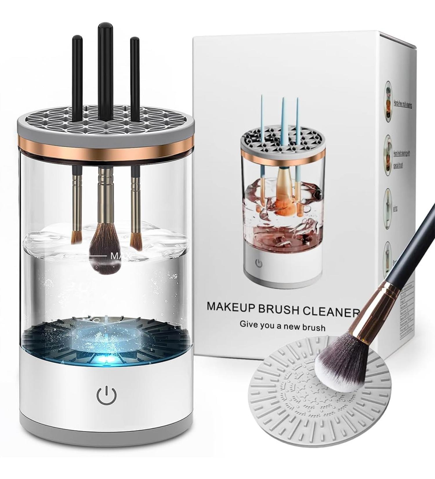 Make Up Brush Cleaner Dryer Make Up Brush Cleaner Make Up Brush Cleaner Brush Cleaner for Quick Colour Changing Easy to Clean Reusable transparent - Buy Online on GoSupps.com
