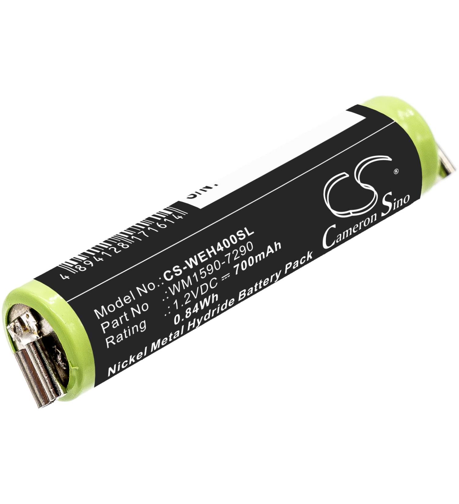 WM1590-7290 Replacement Battery for Wella Super Contura HS60 HS61 HS40 & Bella - 700mAh/1.2V - International Shipping Available - Buy Online on GoSupps.com