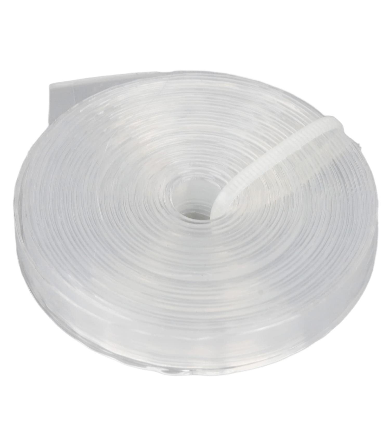 Hair System Tape Roll Safe Hair Wig Tape Roll Nanometer Keratin Glue 0.8mm Wide White for Flat Hair for Hair Salons - Buy Online on GoSupps.com