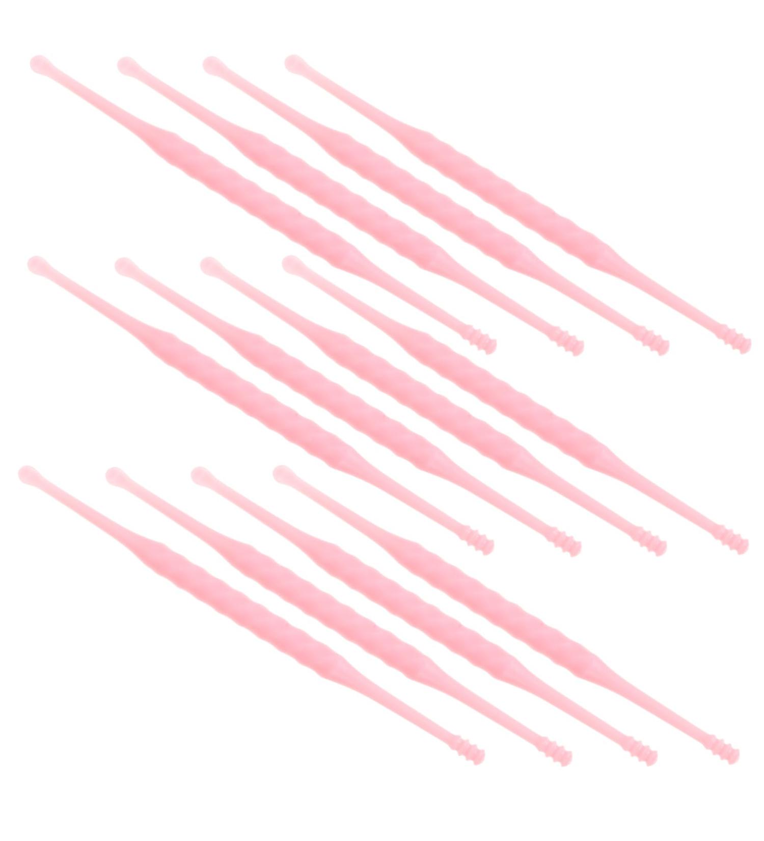 ERINGOGO 12Pcs Plastic Wax Safe Cleaner Tool for Easy Wax Removal Smooth for Gentle Cleaning Random Colors Included - Buy Online on GoSupps.com