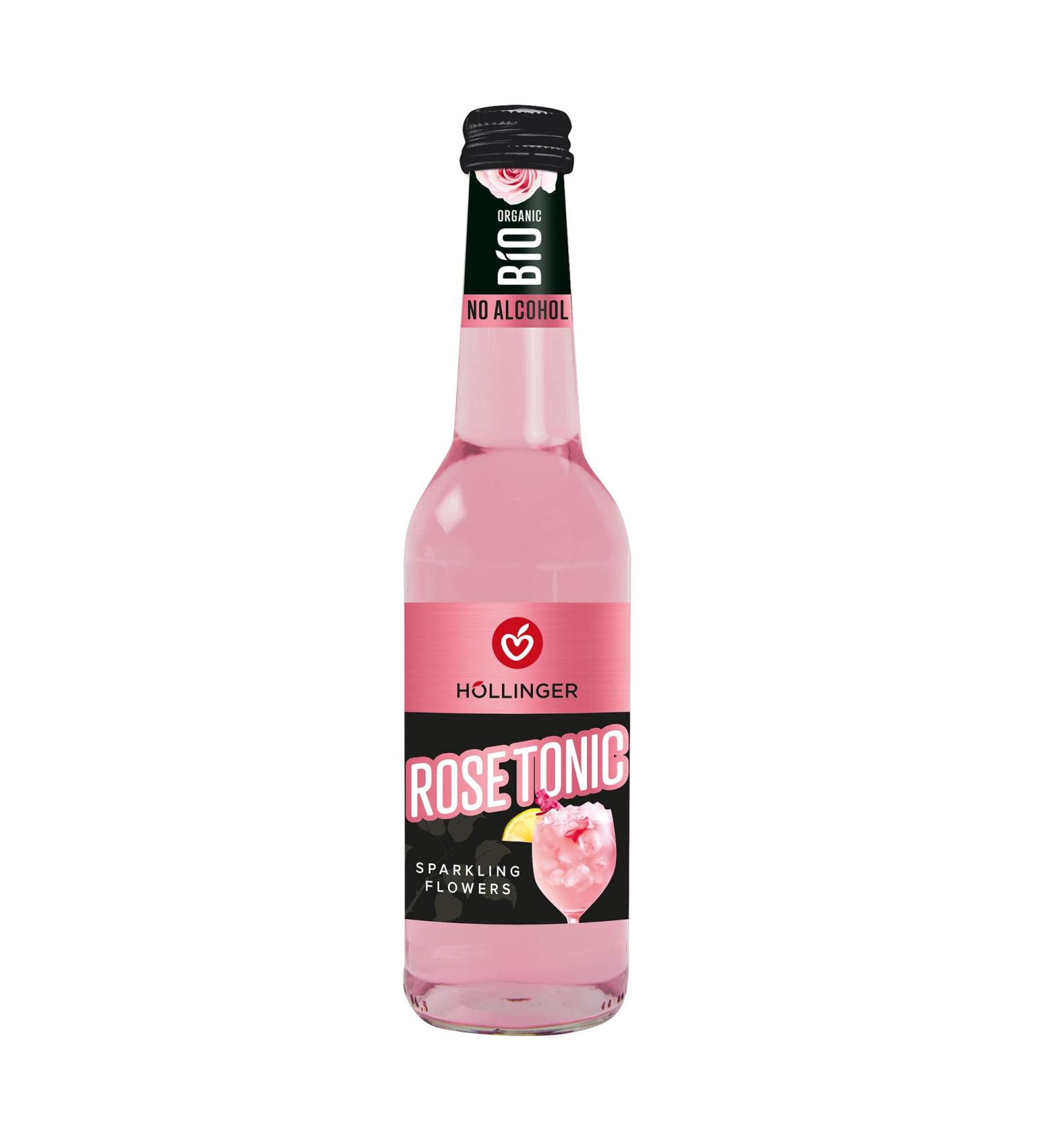 H llinger Bio Rose Tonic Spritz Sans Alcool Boisson P tillante aux Fleurs Bouteille en Verre Pack de 12 x 330ml V g talien - Buy Online on GoSupps.com