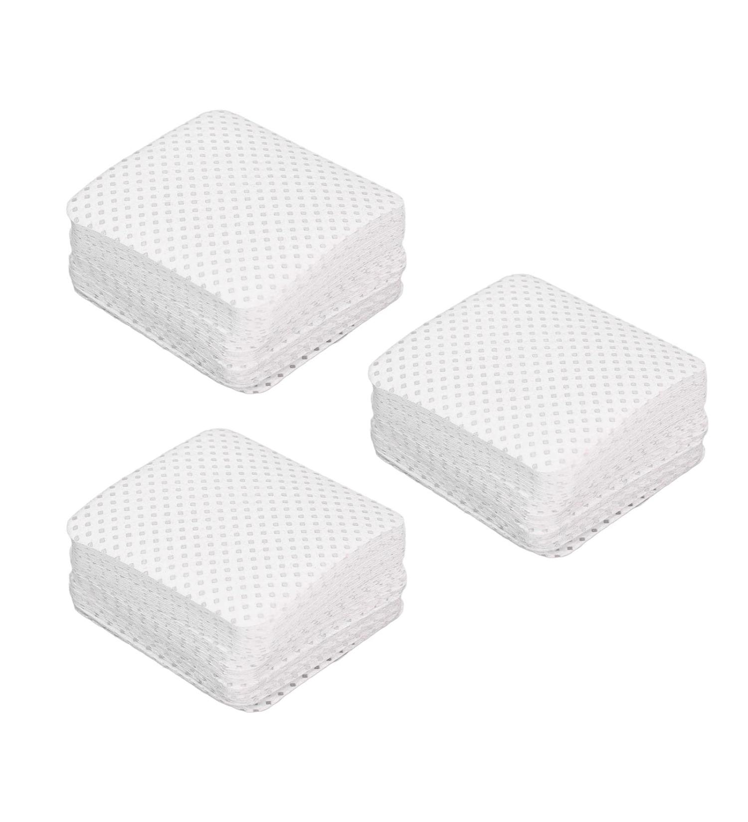 Gel Nail Polish Remover Pads 300 Soft Lint-Free Cotton Nail Cleaning Pads for Nail Art (WHITE) - Buy Online on GoSupps.com