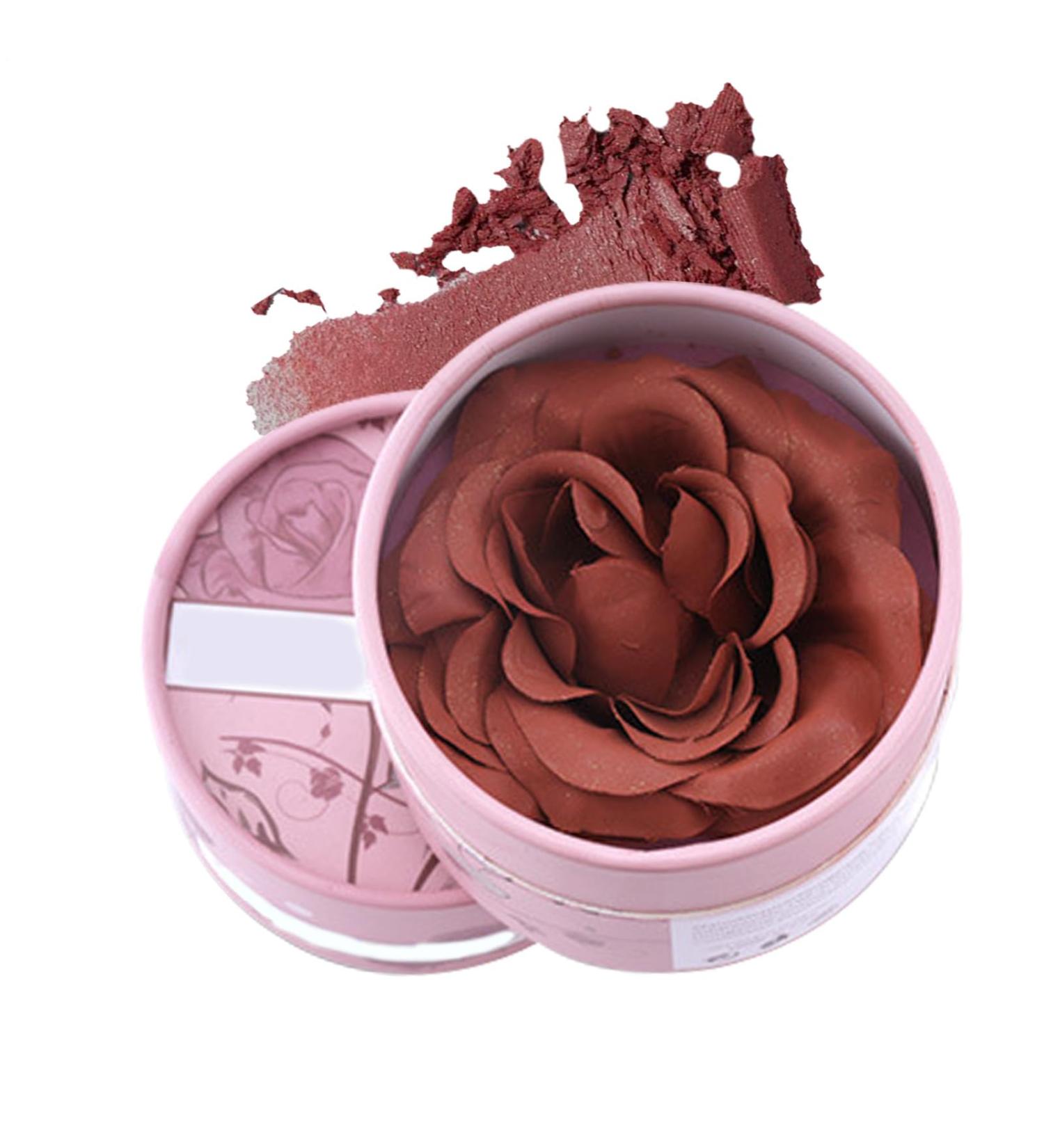3D Petal Pink Blush - 3.5g Beauty Blush | Naturally Scented Pigmented Highlighter for Face Eyeshadow Daytime Bridal Cheek Stage Photography Summer - Buy Online on GoSupps.com