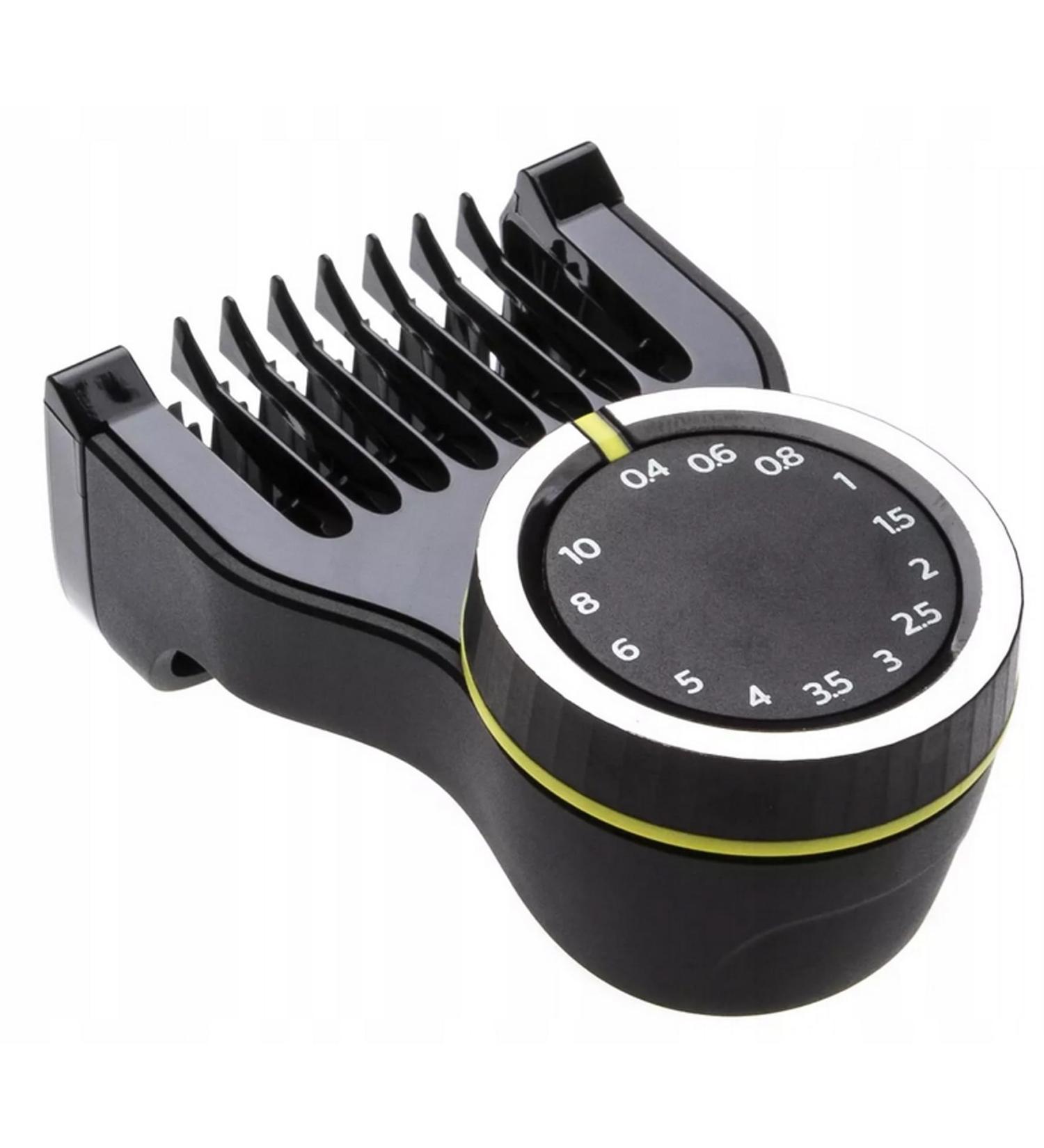 Adjustable trimmer attachment CP1769 For devices Phillips Oneblade One Blade Series Trimmer with 14 steps of 0.4-10mm QP6550 QP6650