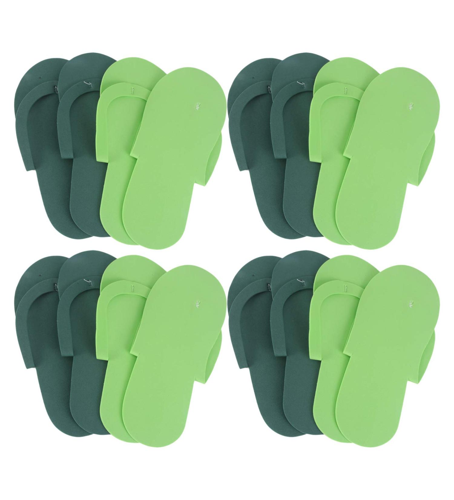 Holibanna Foam Flip Flops - Disposable Beauty Salon Slippers for Spa Pedicure & Nail Salon - 20 Pairs for Home & Hotel Use - Buy Online on GoSupps.com