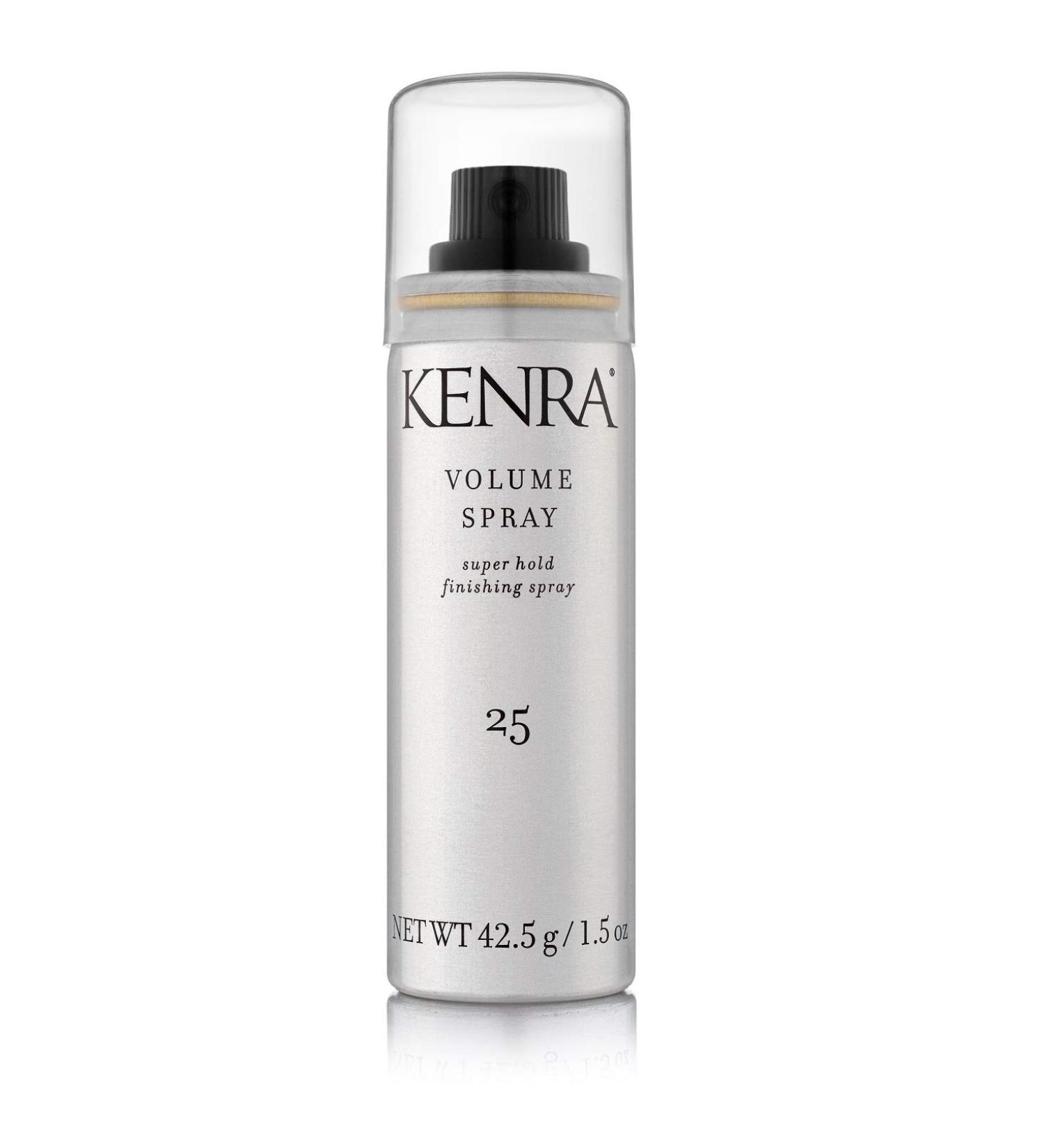 Kenra Professional Volume Spray 25 | Super Hold Finishing & Styling Hairspray | Flake-free & Fast-drying | Wind & Humidity Resistance | All Hair Types 1.5 Fl Oz (Pack of 1) 50% VOC - Buy Online on GoSupps.com