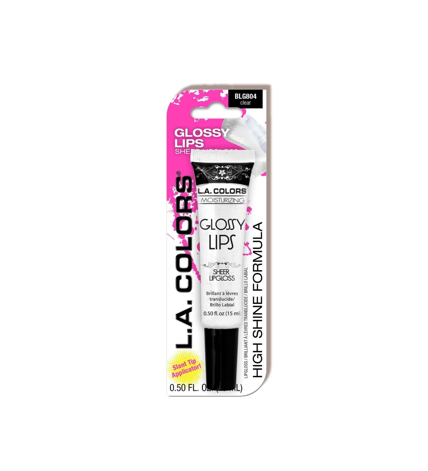 Glossy Lips Sheer Lipgloss (carded) BLG804 Clear