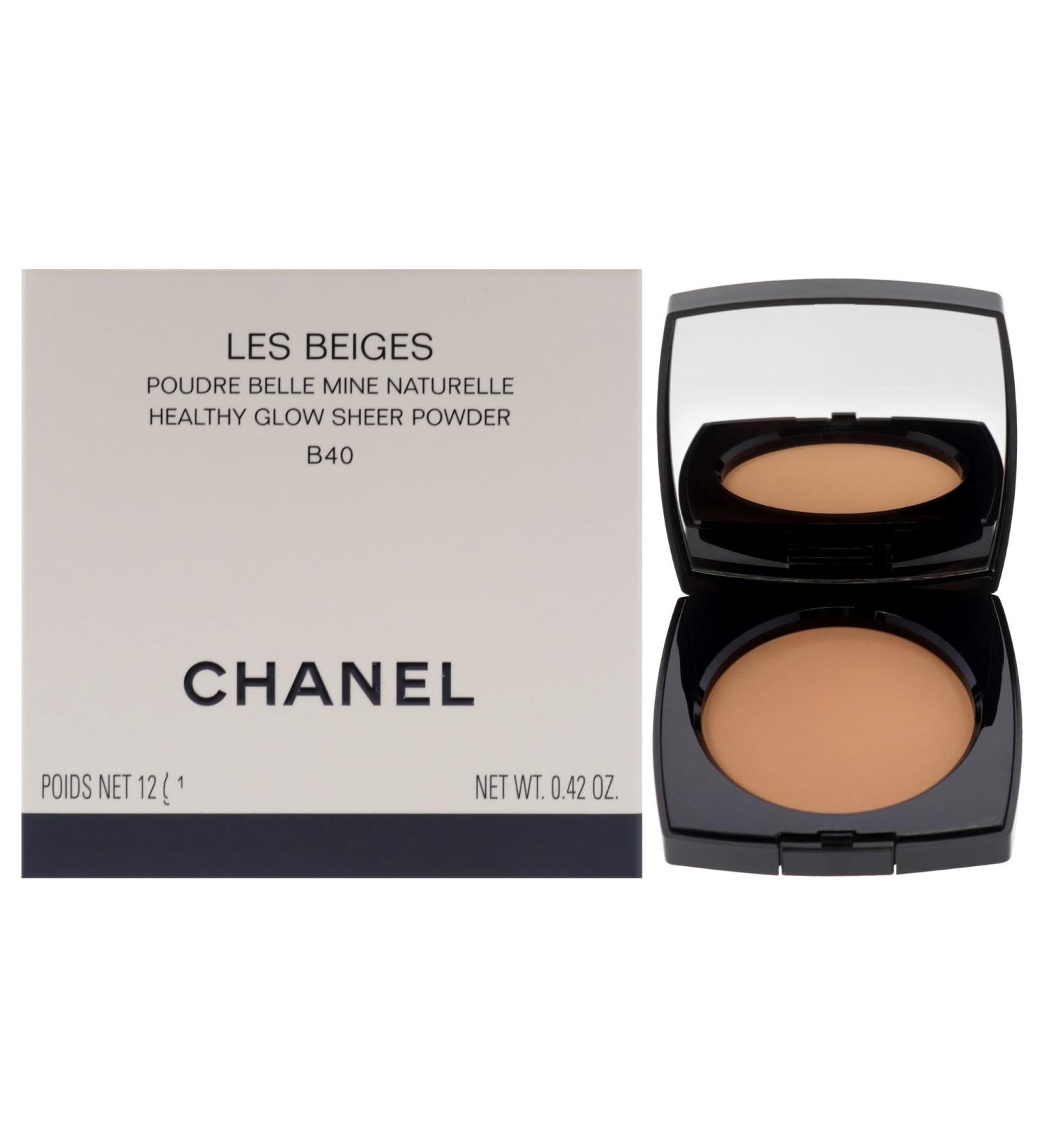 Chanel Les Beiges Healthy Glow Sheer Powder B40 - Intense Medium Neutral Undertone | 0.42 oz | Buy Now - International Shipping - Buy Online on GoSupps.com