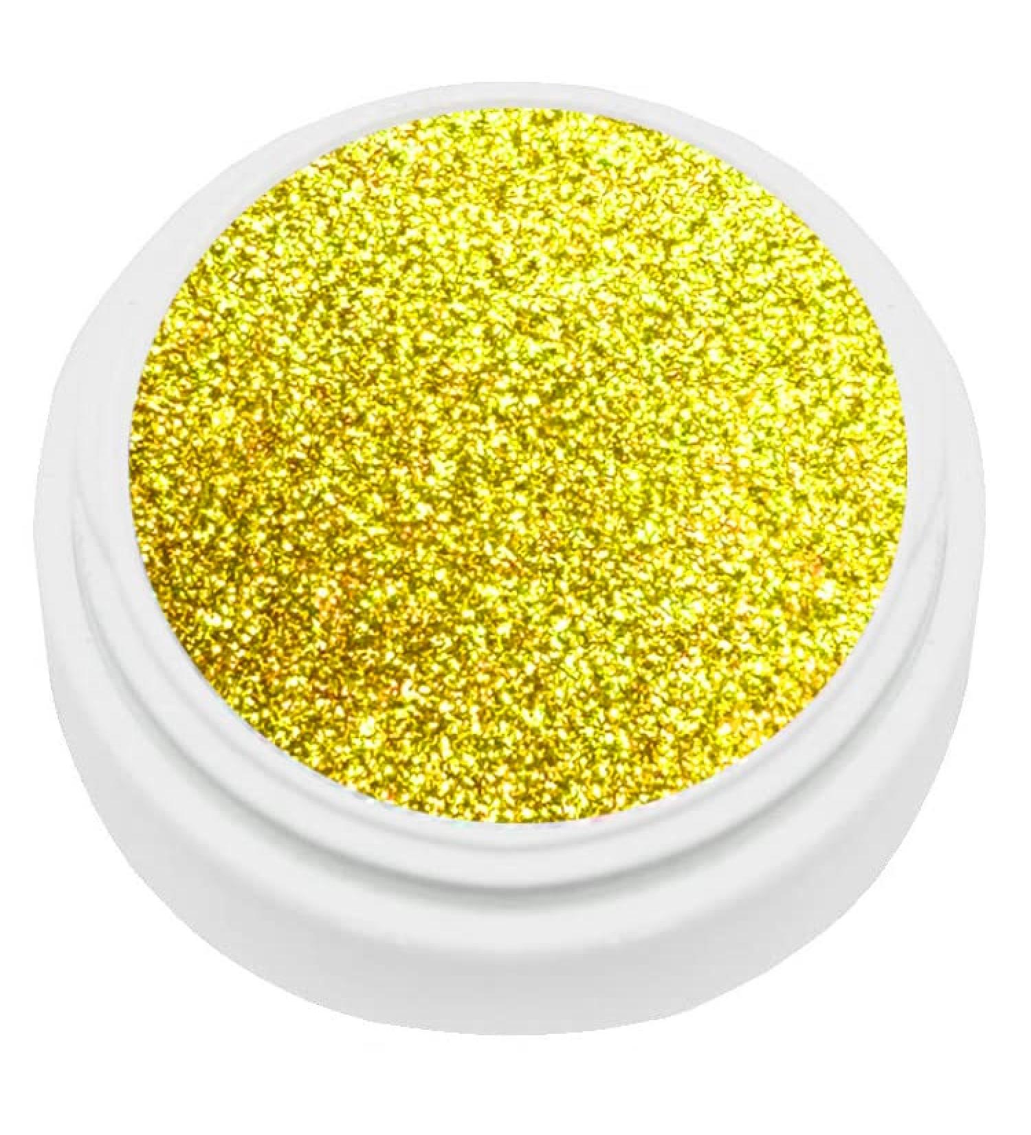 KM-Nails Diamant Glitter Gel Gold 5ml