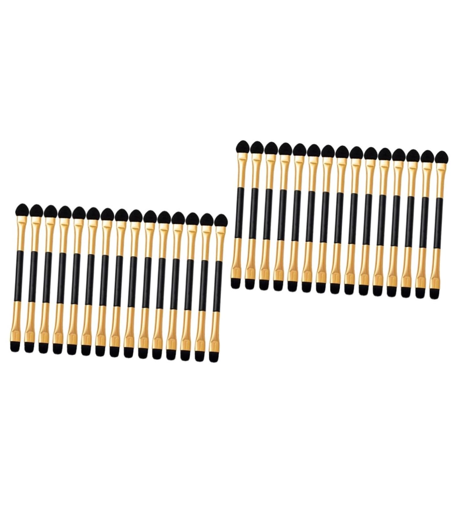 DOITOOL 30 Pcs Eye Shadow Brush Sponge Makeup Eyeshadow Small Makeup Brush Makeup Stick Miss Double Head - Buy Online on GoSupps.com