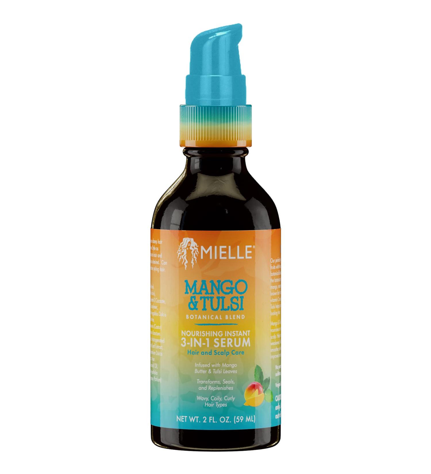 Mielle Organics Mango & Tulsi Nourishing Instant 3-in-1 Serum - Hair Care Essential - Buy Online on GoSupps.com