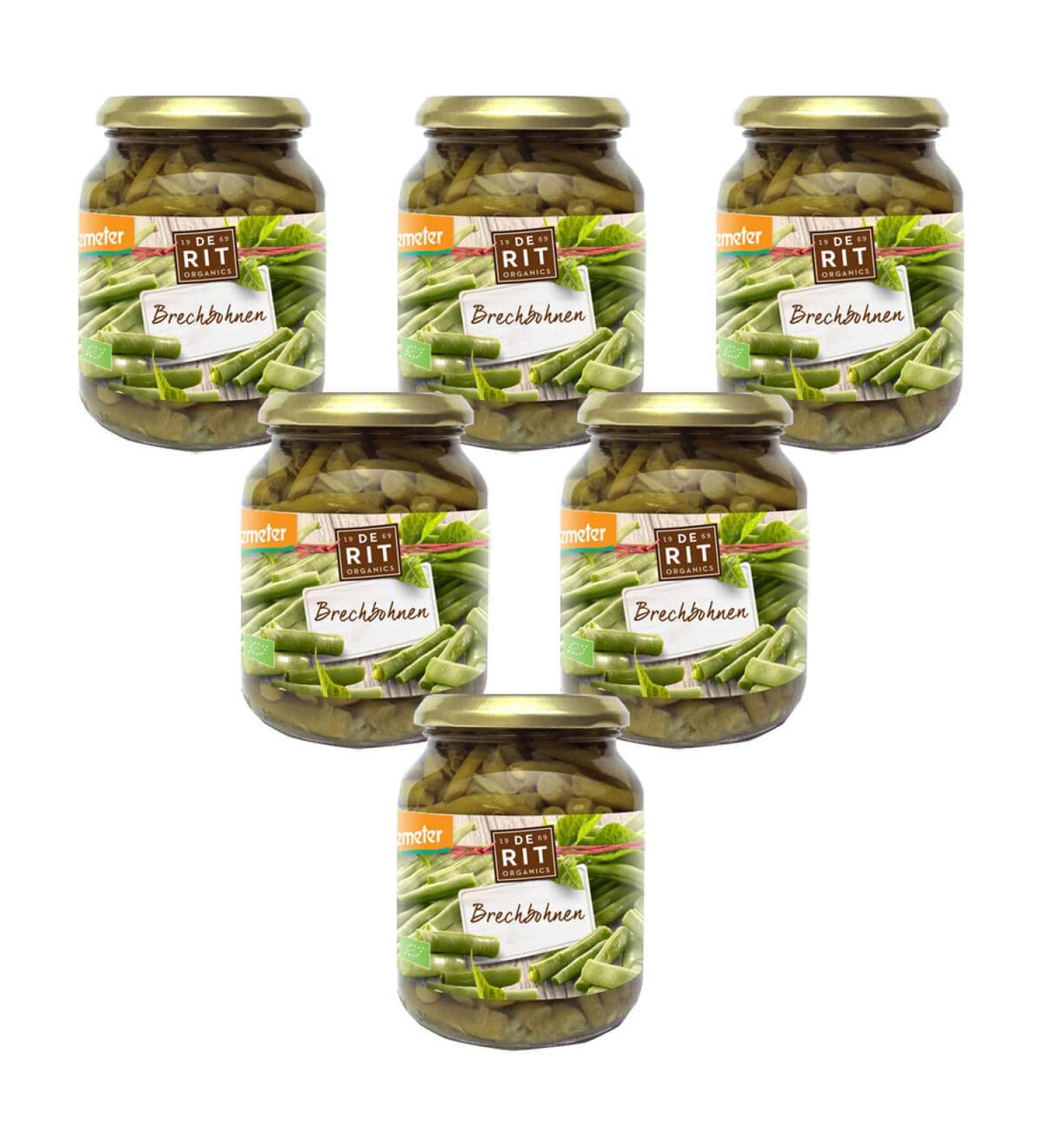 De Rit - Broad beans large jar - 0.68 kg - pack of 6