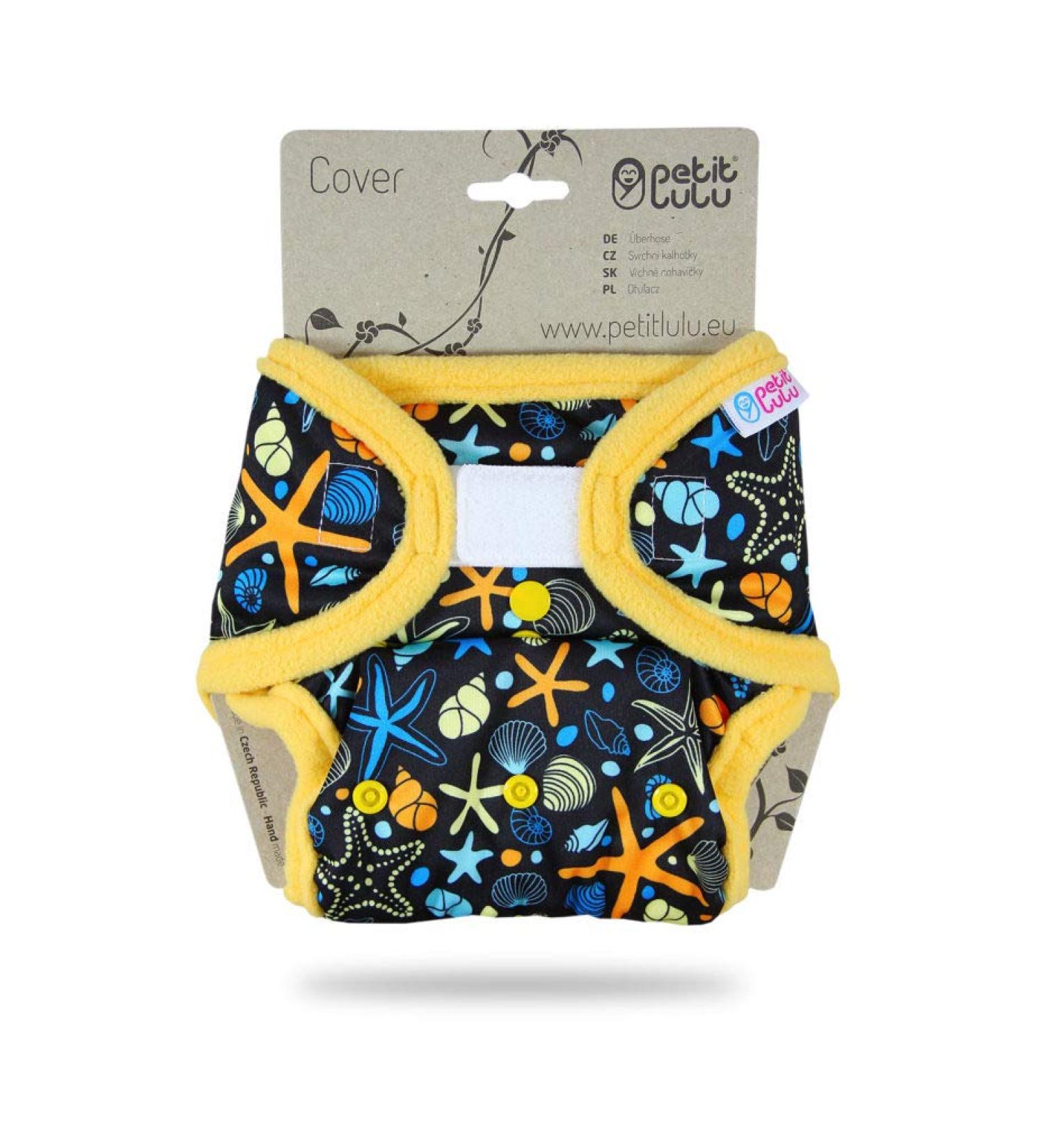 Petit Lulu Size 2 Powy Overpants (5-16 kg) | Velcro Baby Diaper Pants | Washable Waterproof Fleet Diapers | One Size | Made in EU - Buy Online on GoSupps.com