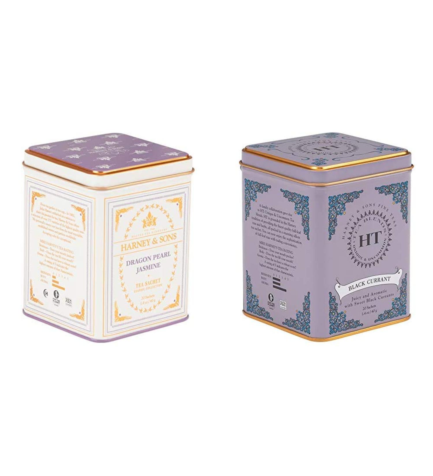Harney & Sons Dragon Pearl Jasmine Tea Sachets - 20 Premium Bags | 1.4 oz - Buy Online on GoSupps.com
