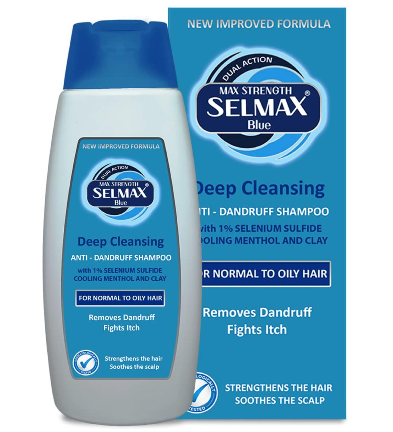 Advantis DEEP CLEANSING ANTI DANDRUFF Shampoo with 1 Selenium Sulfide and Menthol DUAL ACTION for Normal and Oily hair 200ML - Buy Online on GoSupps.com