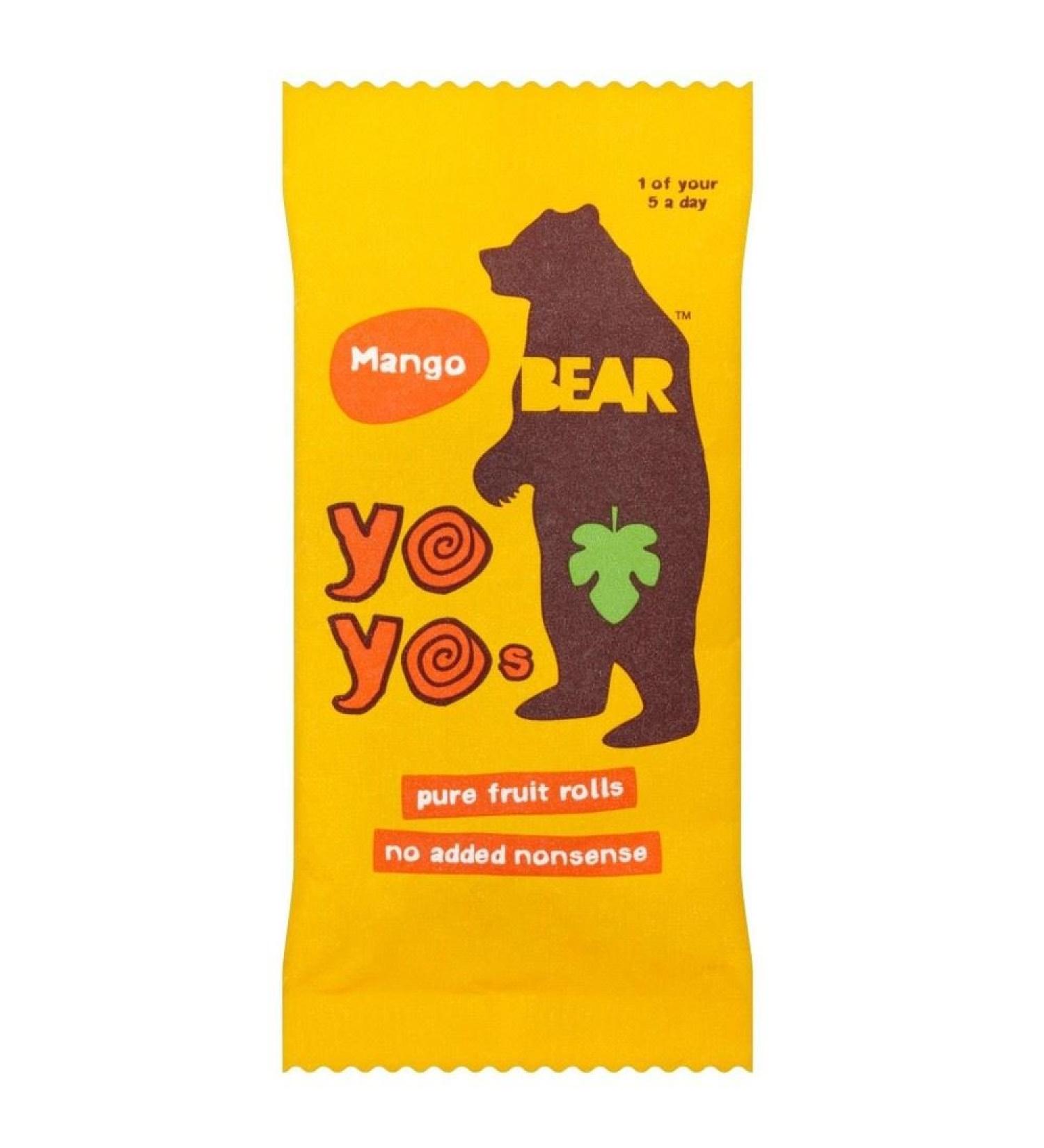 BEAR Keep Pure Fruit Yos Yo Mango (20g) - Pack of 6
