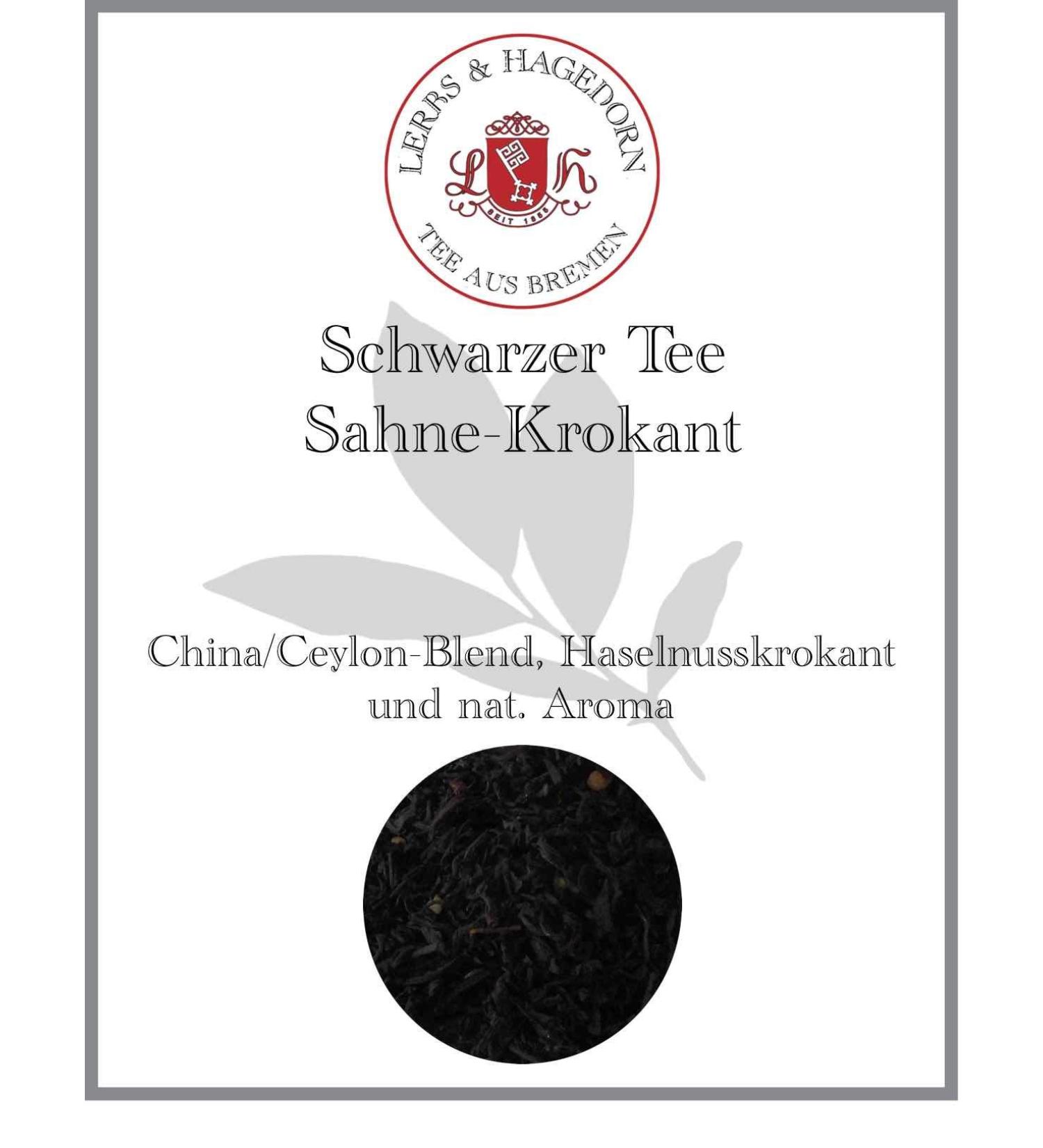  Lerbs & Hagedorn Black cream tea 1.5 kg - Buy Online on GoSupps.com