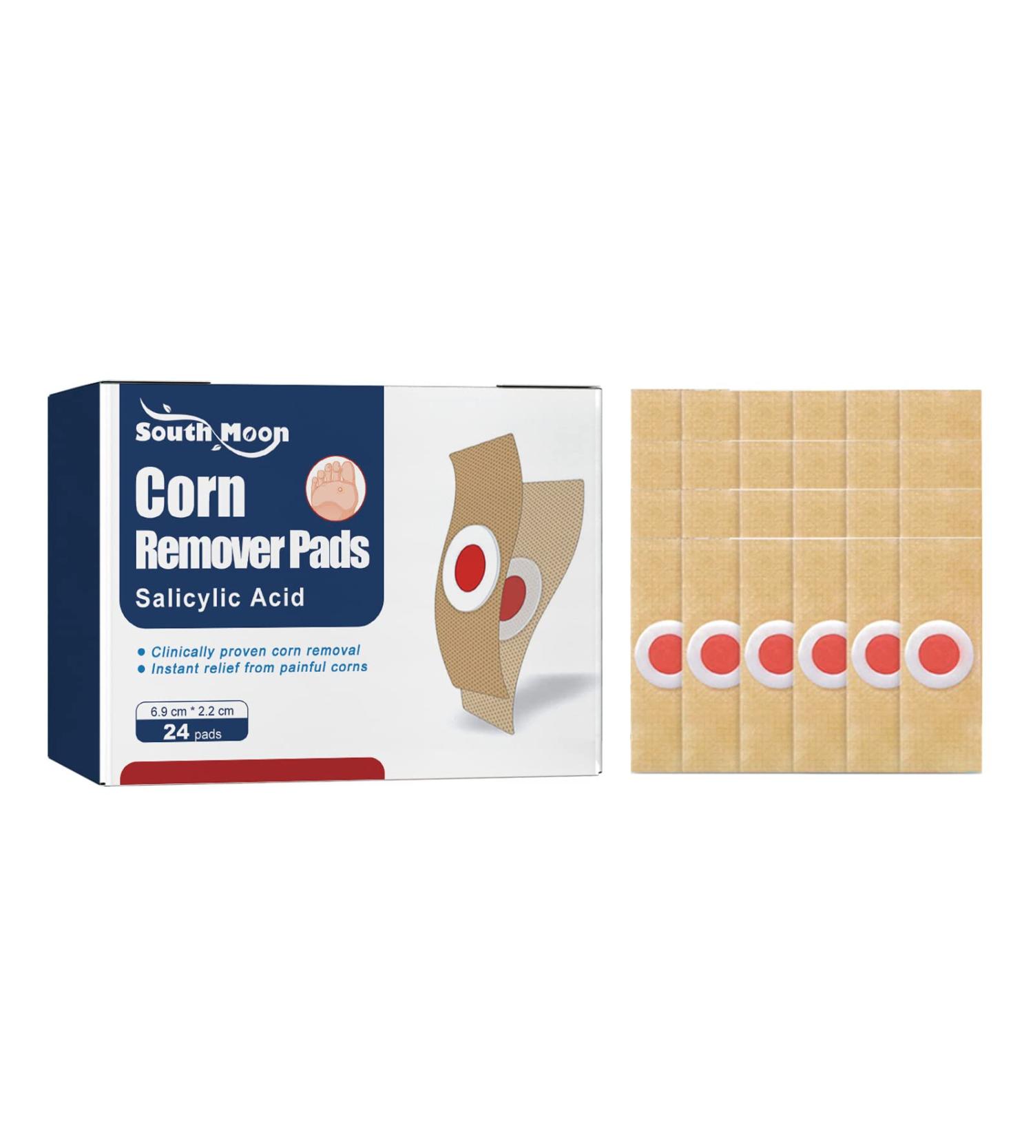 KihEne Feet Corn Remover - 24 Pack - Effective Corn Removal Cream Patches for Feet & Toes - Buy Online on GoSupps.com