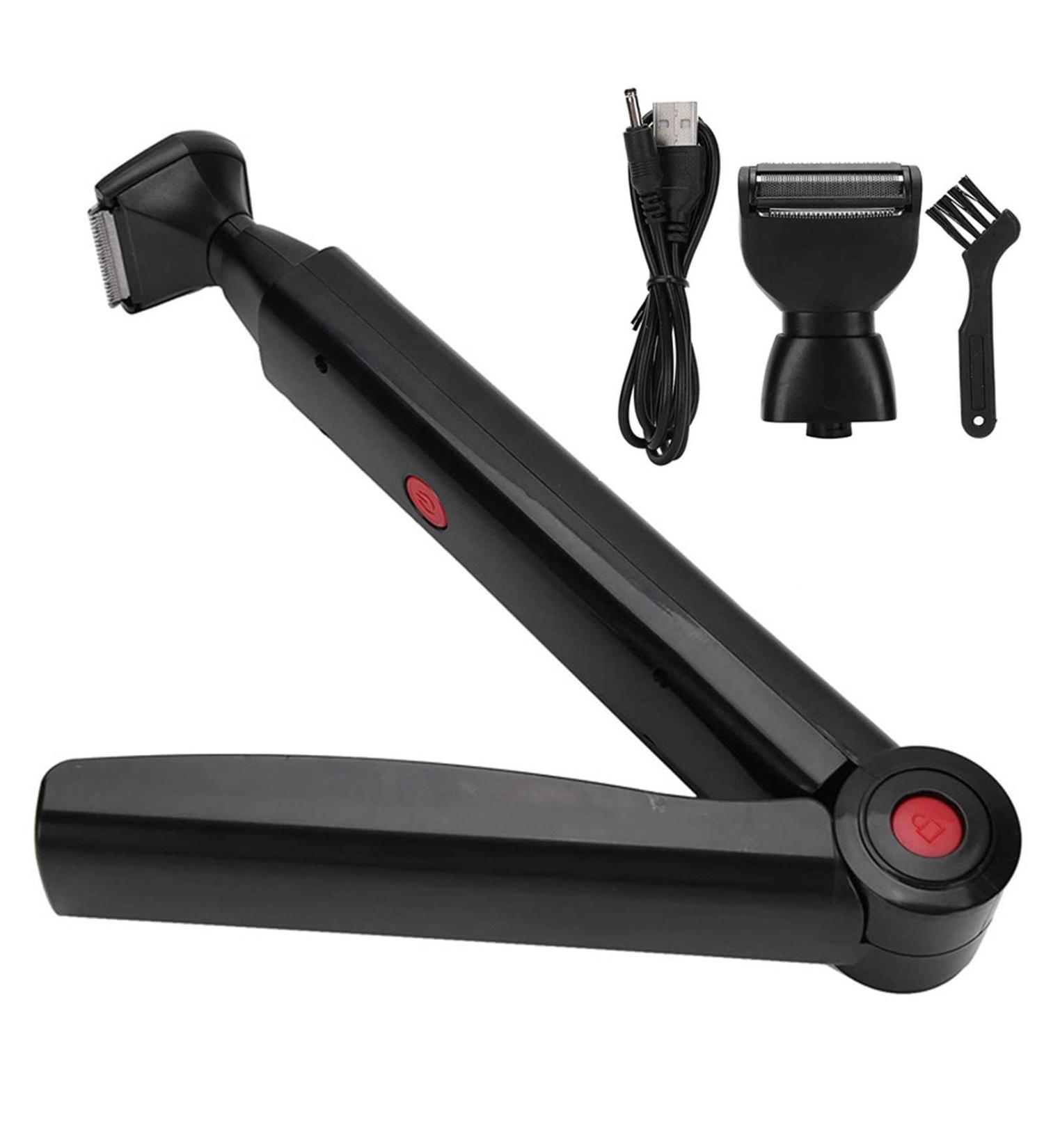 Autwekm Back Hair Removal & Body Razor Ergonomic Foldable Men's Razor for Birthday Gifts | Full Body & Leg Hair Removal - Buy Online on GoSupps.com