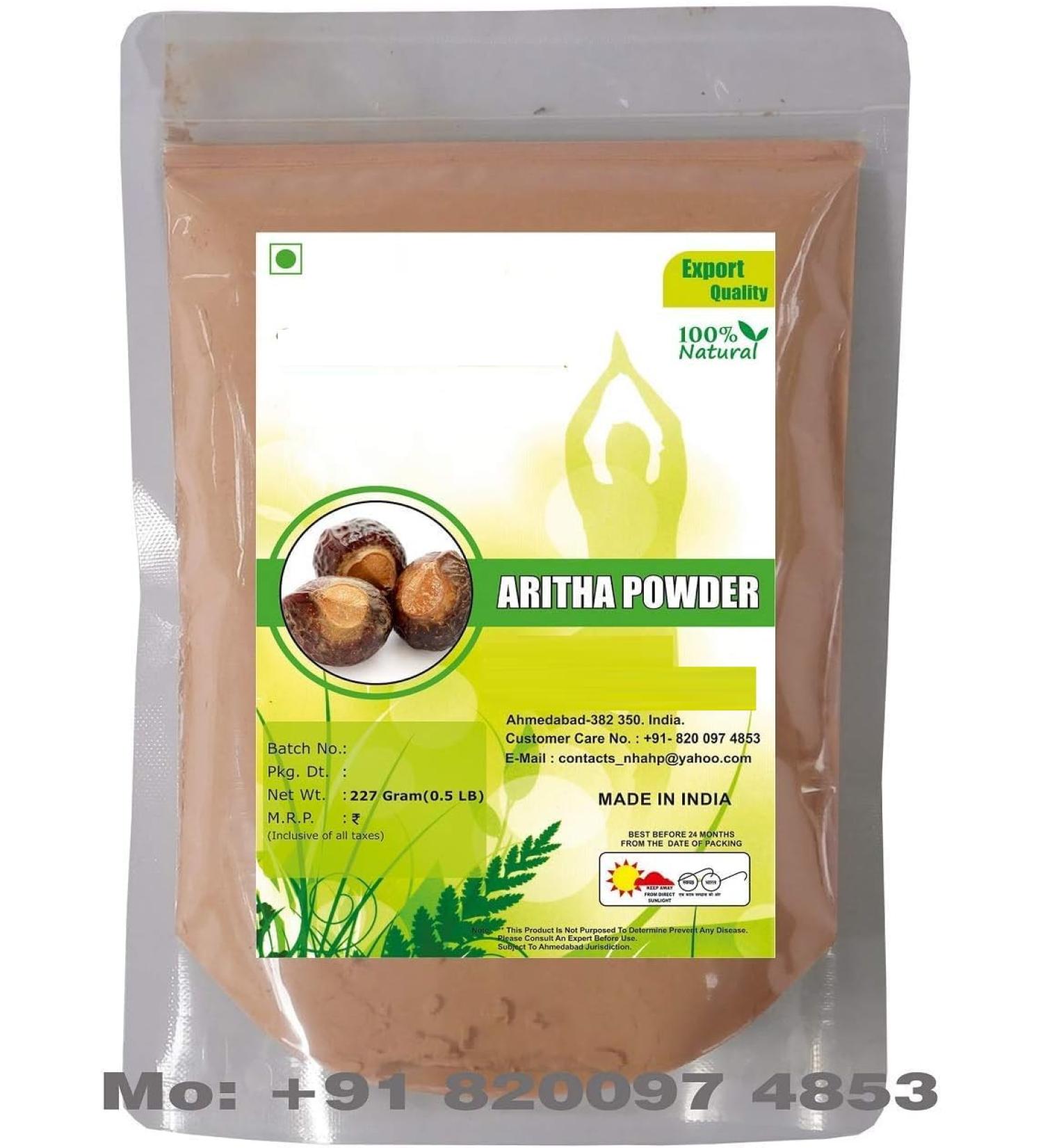 Herbal Products Reetha Powder 227 g - Buy Online on GoSupps.com