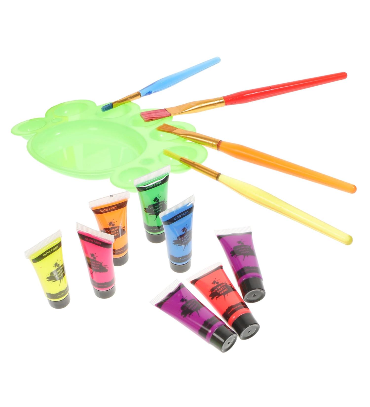 Beaupretty Body Paint Set - Fluorescent Water Soluble Makeup for Halloween & Parties - International Shipping Available - Buy Online on GoSupps.com