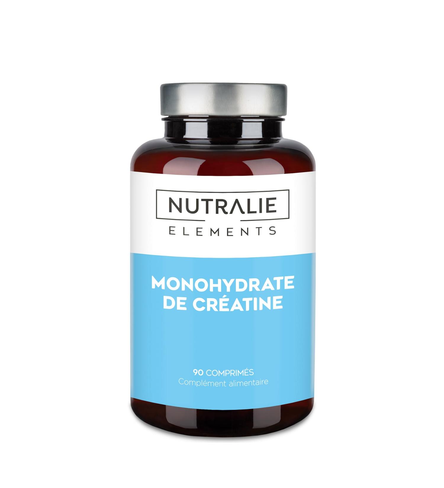 Cr atine Monohydrate 6000mg - Hommes et Femmes - pour Sportifs - Compl ment Alimentaire en Comprim s - 90 Comprim s Cr atine Monohydrate Nutralie - Buy Online on GoSupps.com