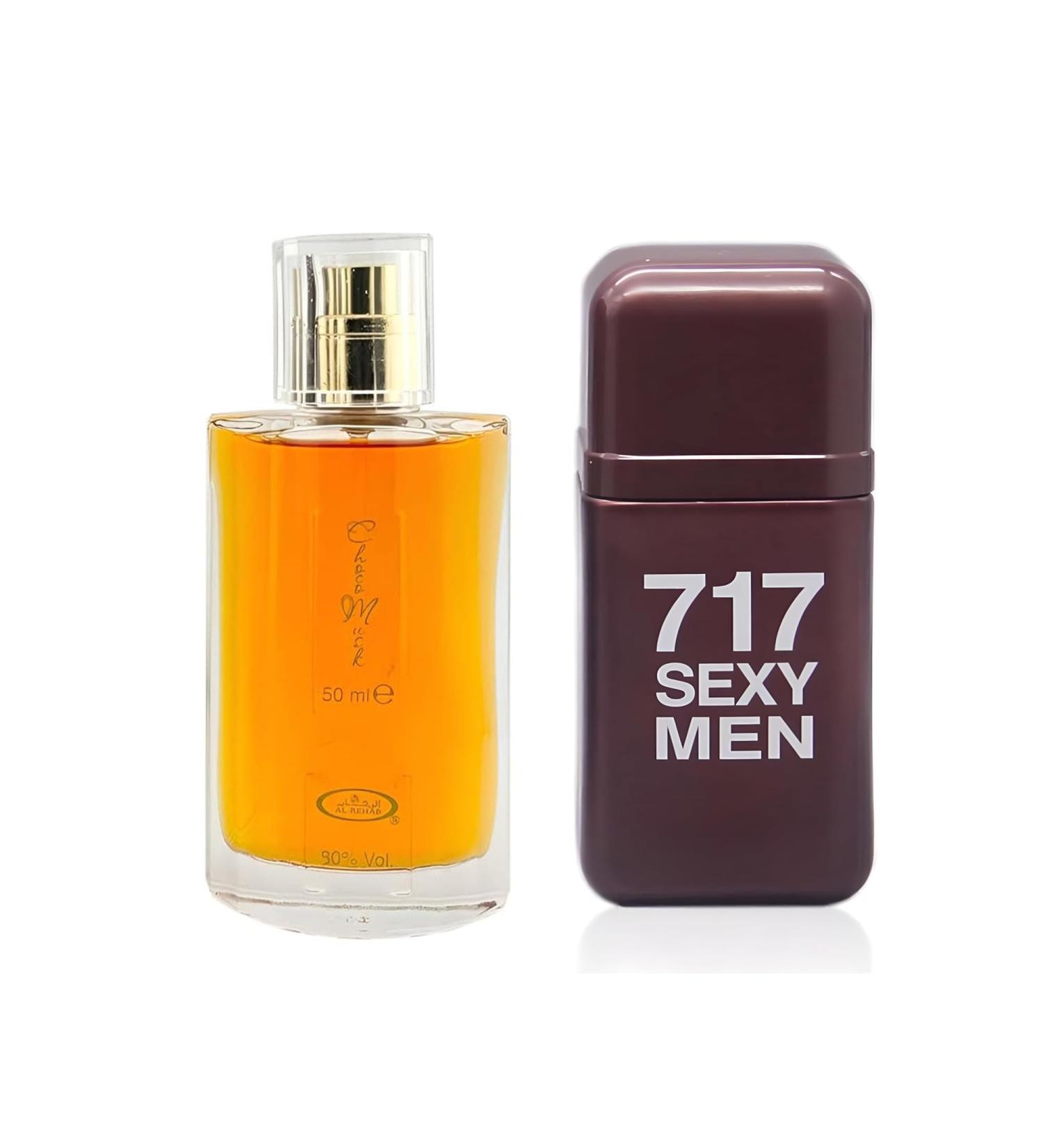 Choco Musk&717 Sexy Men Men s Cologne-Rich Chocolate & Musk Eau De Toilette Long-Lasting Scent Perfume for Men Elegant Bottle 3.4 Fl Oz Fragrance for Refined Occasions Choco Musk&717 Sexy Men 2.53 Fl Oz (Pack of 2) - Buy Online on GoSupps.com